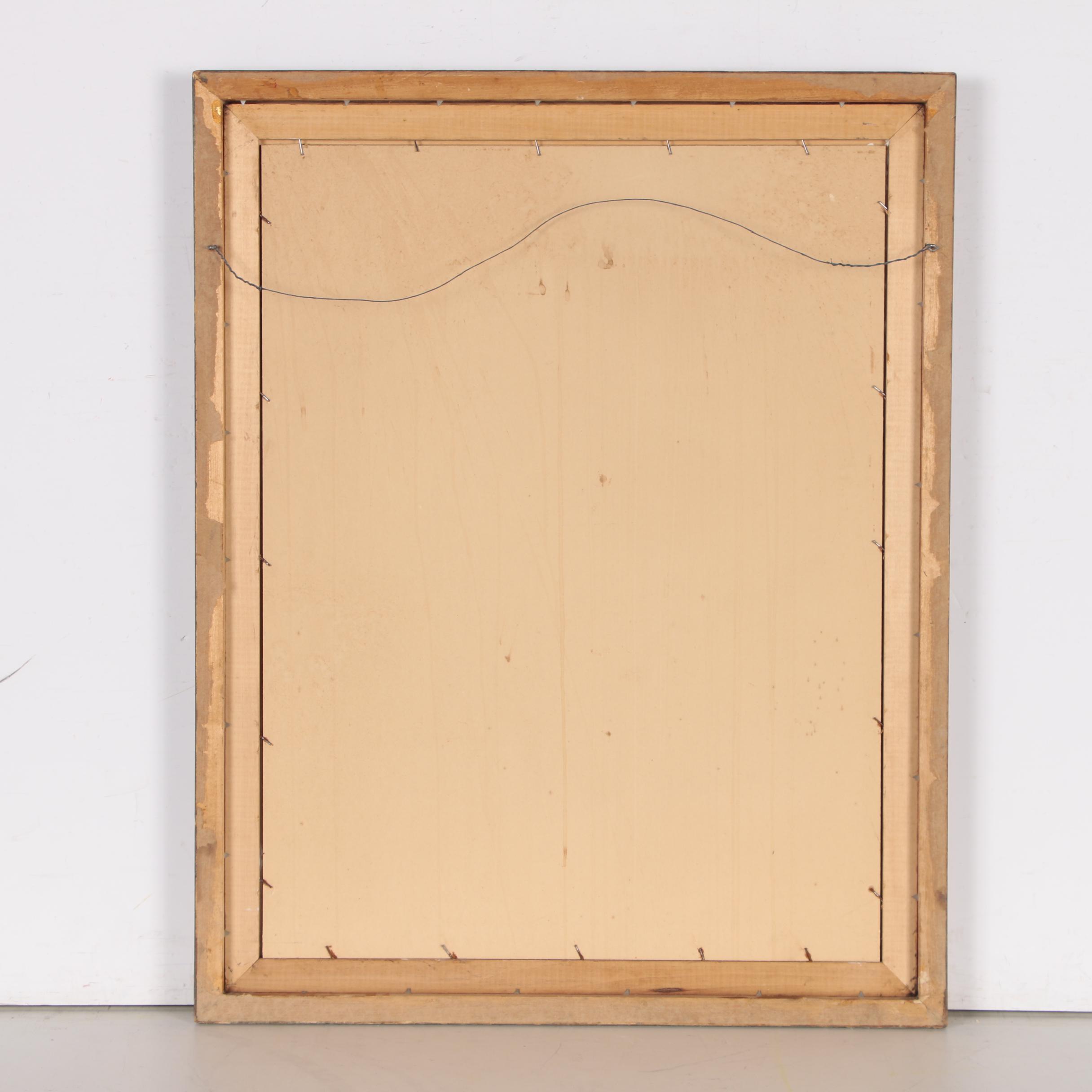 Franz Paul Glass Floral Still Life Gouache Painting EBTH