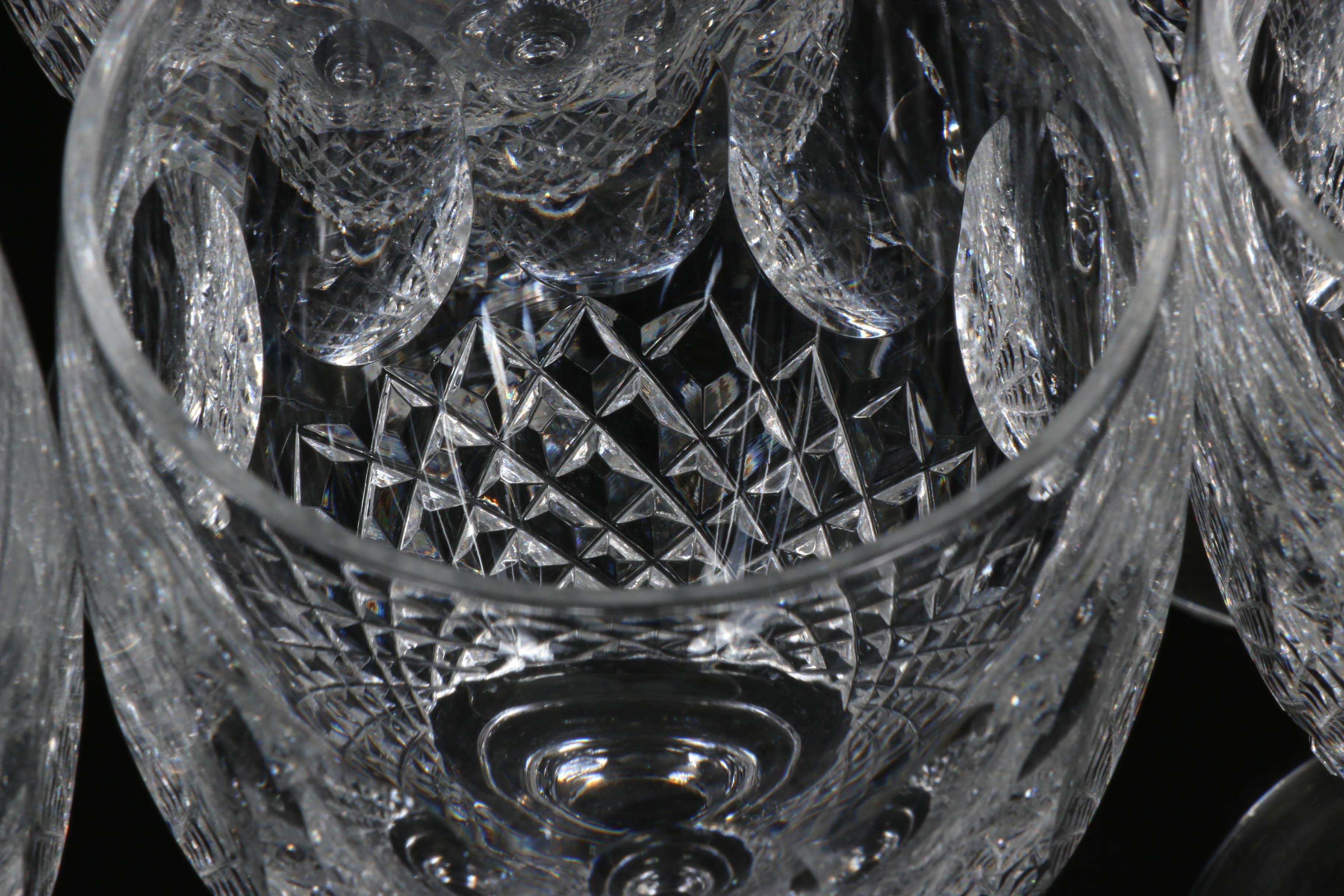 Waterford Crystal "Colleen" Short Stem Water Goblets EBTH