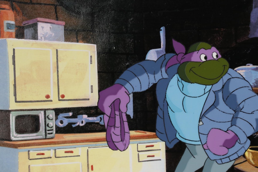 Teenage Mutant Ninja Turtles Animation Production Cels Ebth
