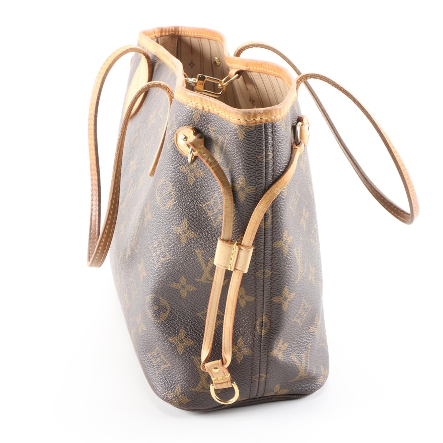 Louis Vuitton Neverfull PM Tote in Monogram Canvas and Leather | EBTH