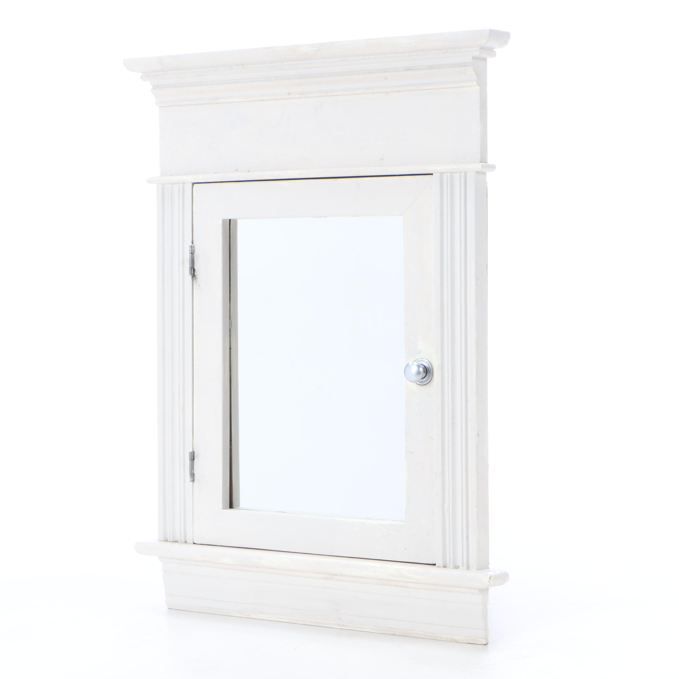 Wooden Frame Recessed Mount Medicine EBTH
