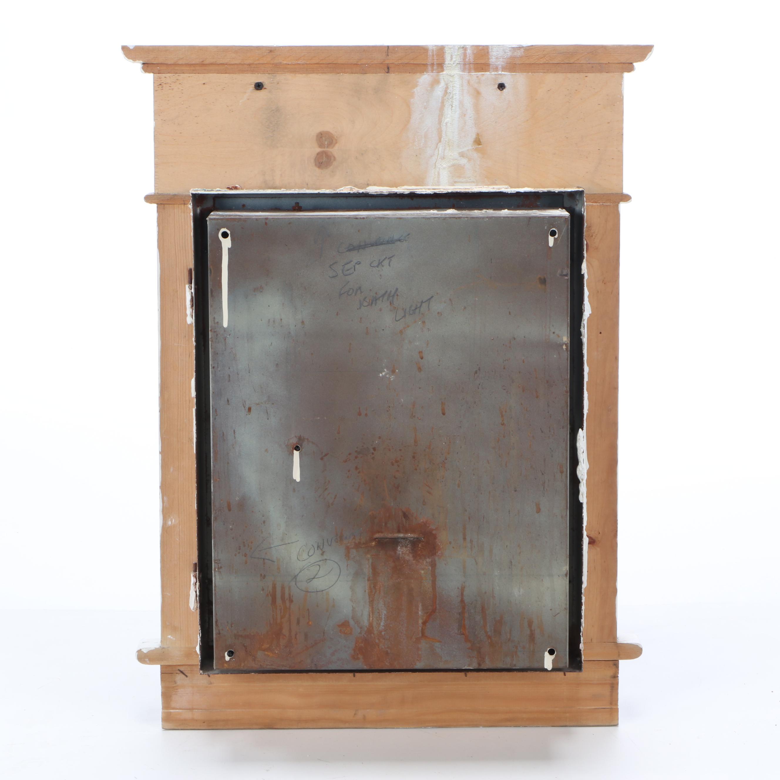 Wooden Frame Recessed Mount Medicine EBTH