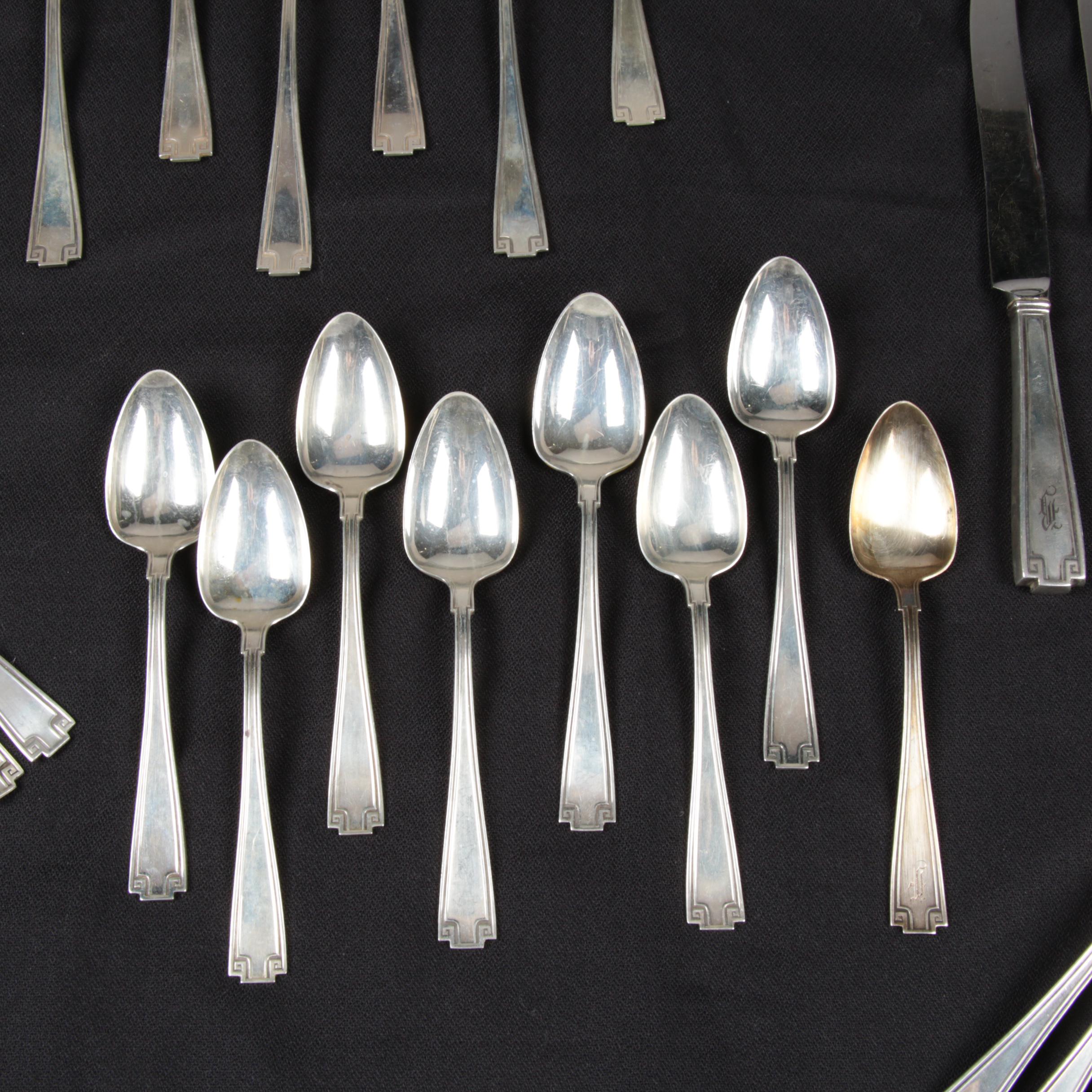 Gorham Sterling Silver "Etruscan" Flatware with Chest, 19131991 EBTH