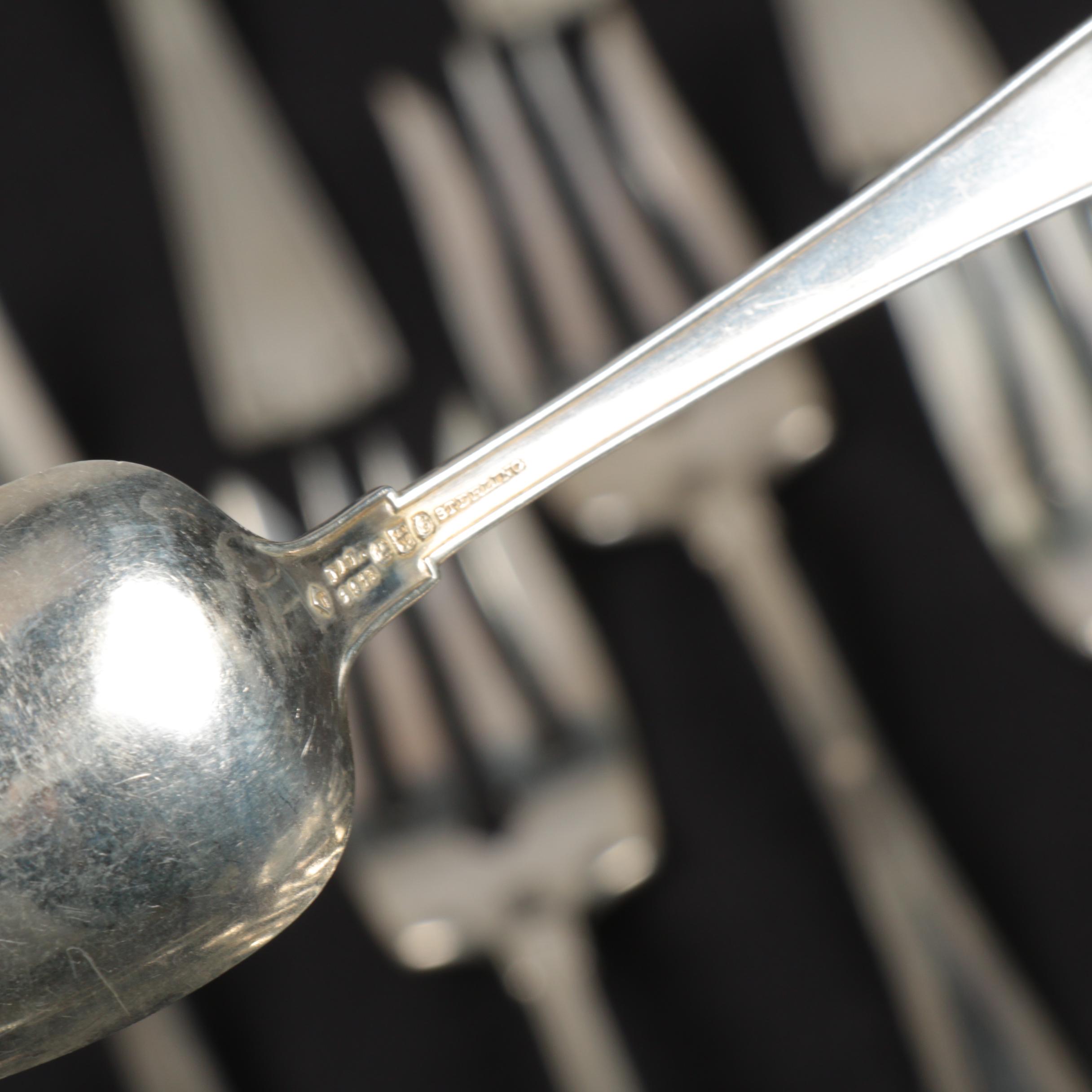 Gorham Sterling Silver "Etruscan" Flatware with Chest, 19131991 EBTH