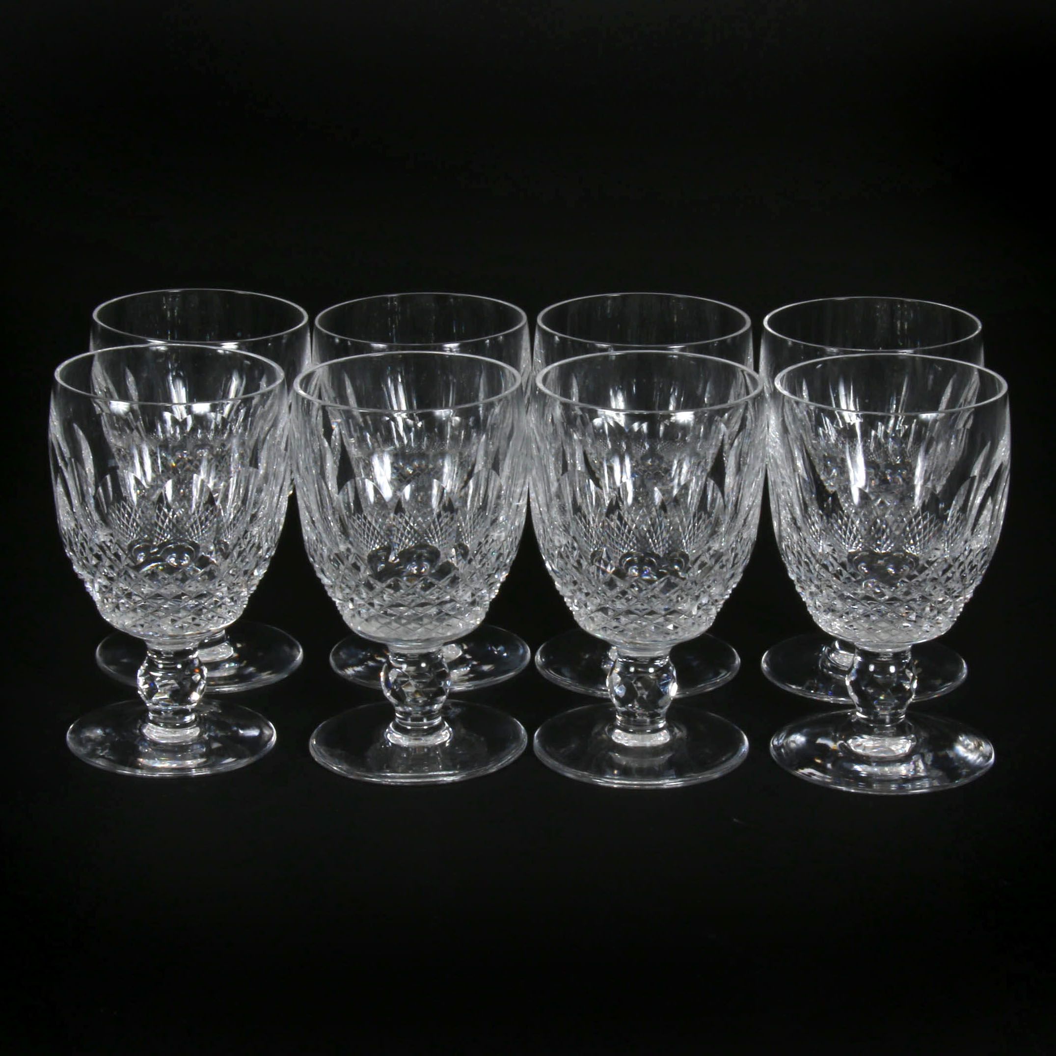 Waterford Crystal "Colleen" Short Stem Water Goblets EBTH