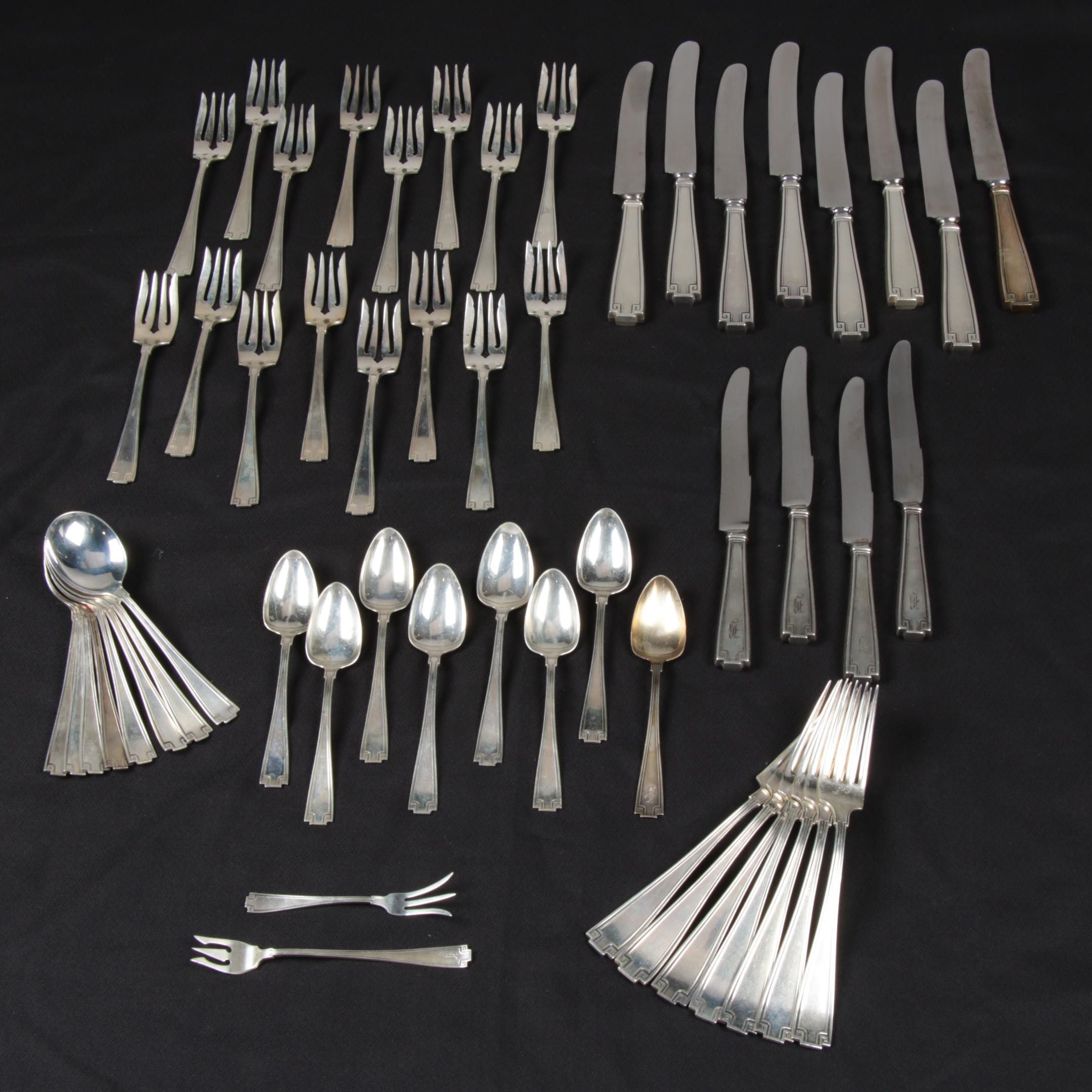 Gorham Sterling Silver "Etruscan" Flatware with Chest, 19131991 EBTH