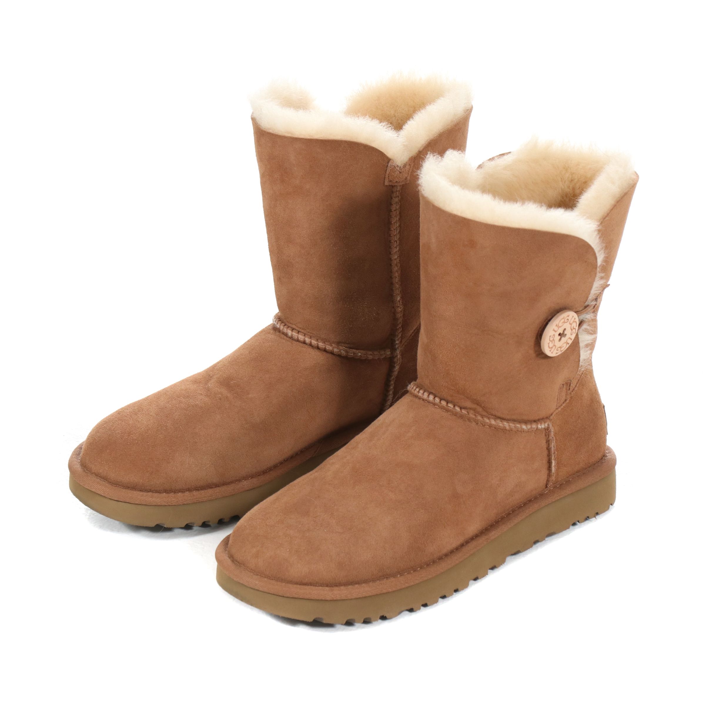 chestnut bailey button uggs