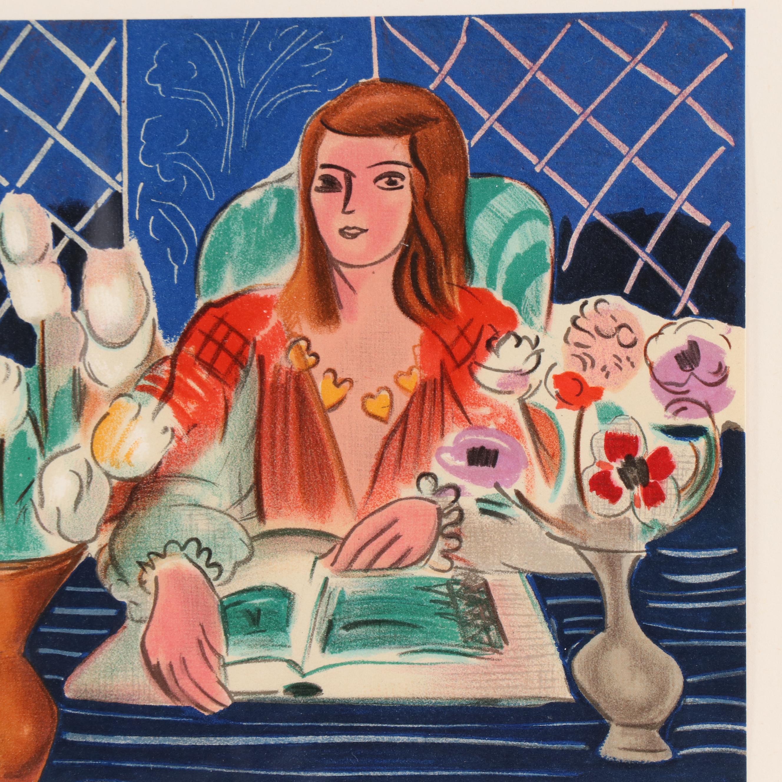 Color Lithograph after Henri Matisse 