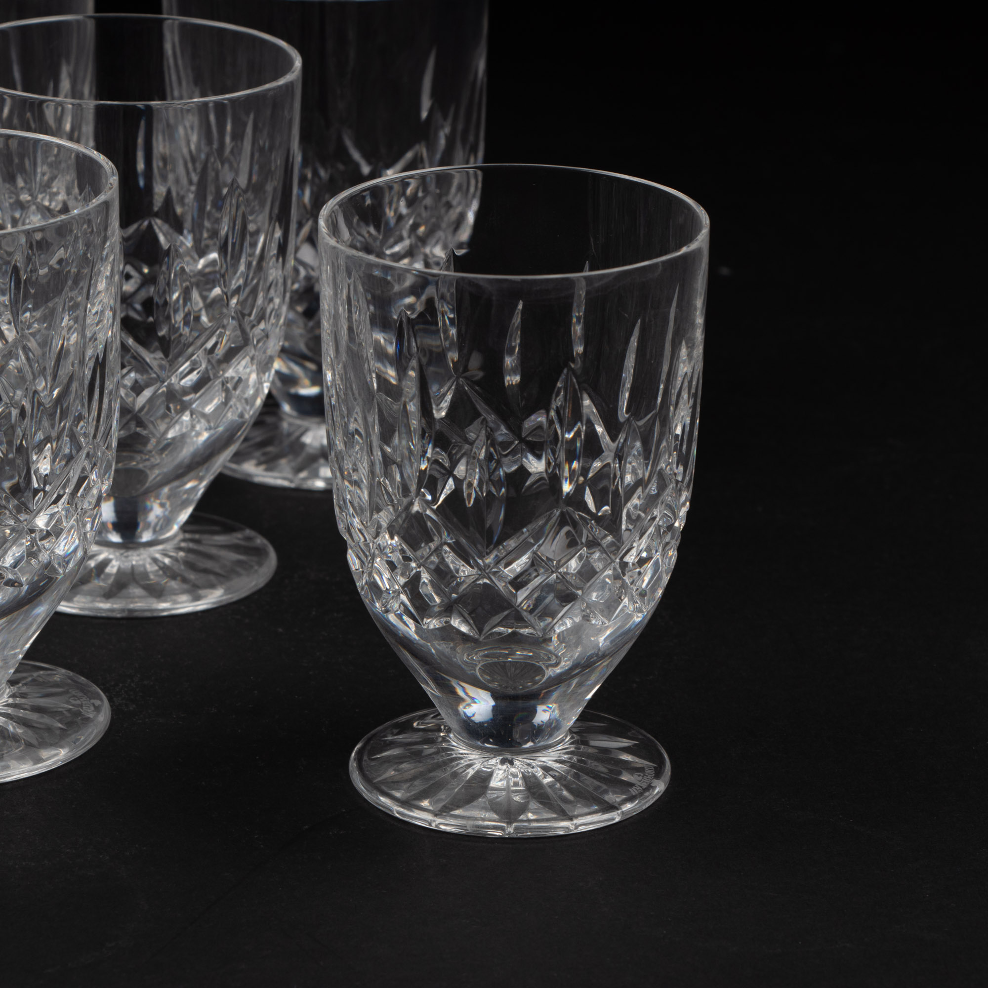 Waterford Crystal "Lismore" Juice Glasses EBTH