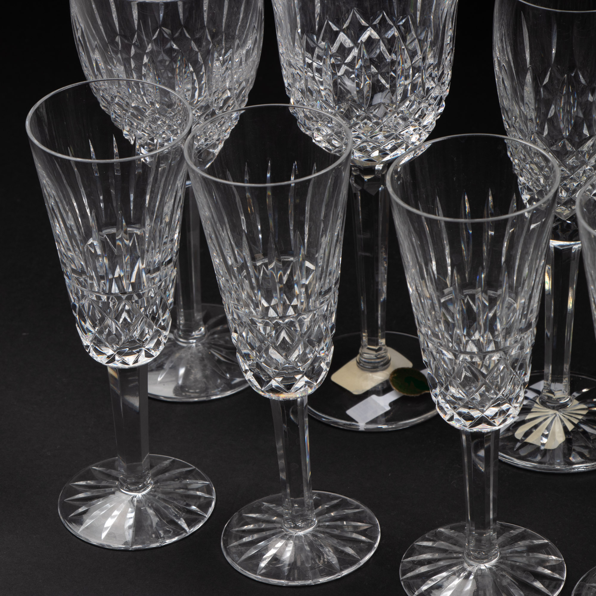 Waterford Crystal "Castlemaine", "Kelsey" and "Baltray" Stemware EBTH