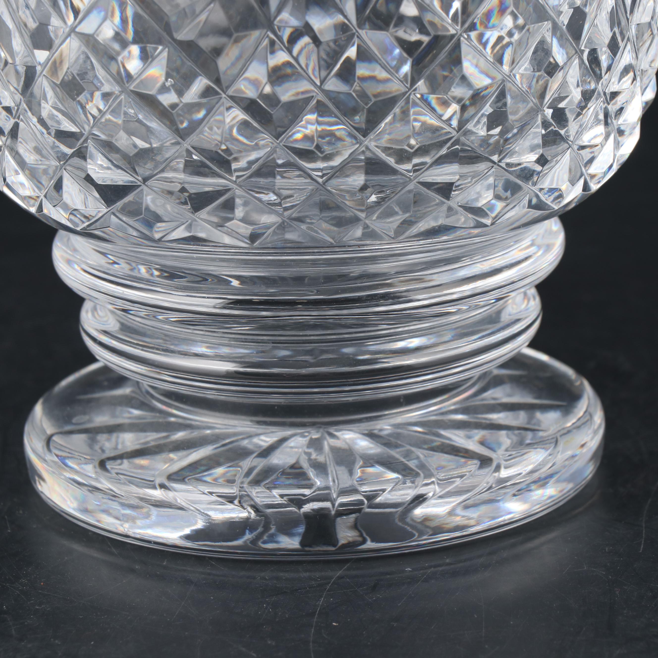 Waterford Crystal Scalloped Edge Vase EBTH