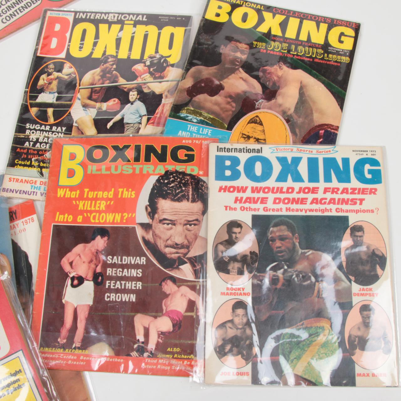 Boxing Magazines, 19701980 EBTH