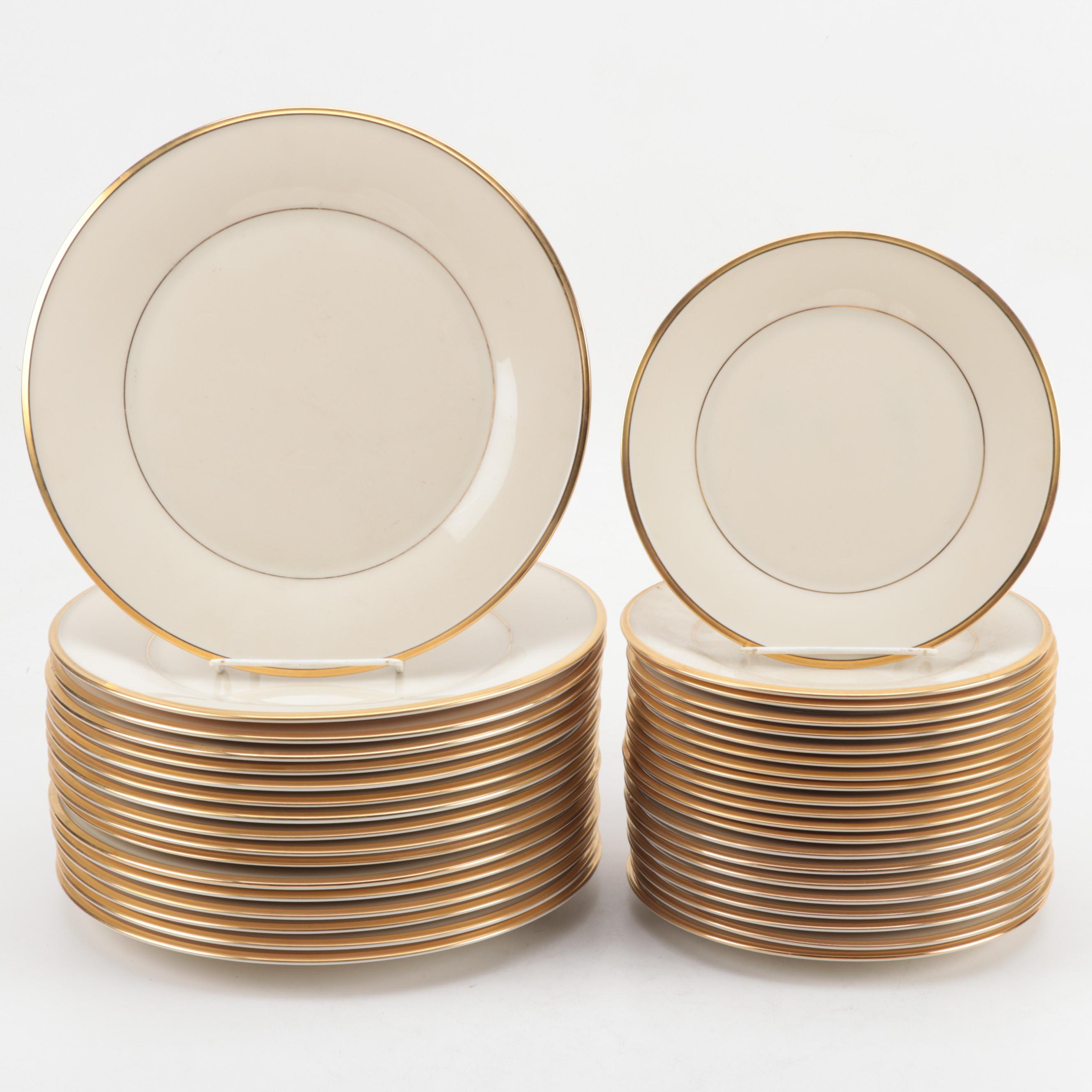 Lenox "Eternal" Bone China Dinnerware and Serving Pieces EBTH