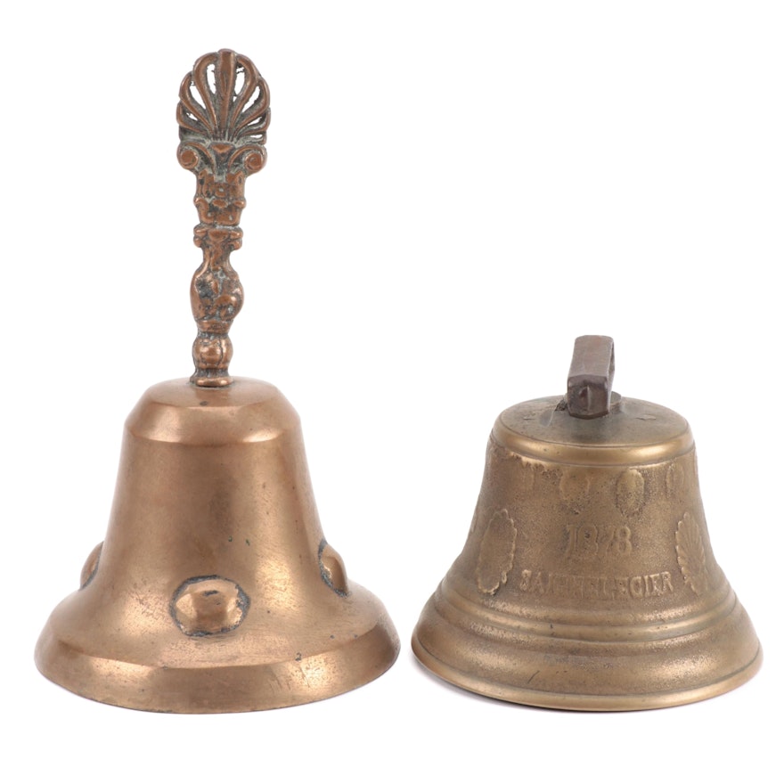 Swiss Dated 1878 Saignelegier Chiantel Fondeur Bells And More Circa 1920s Ebth