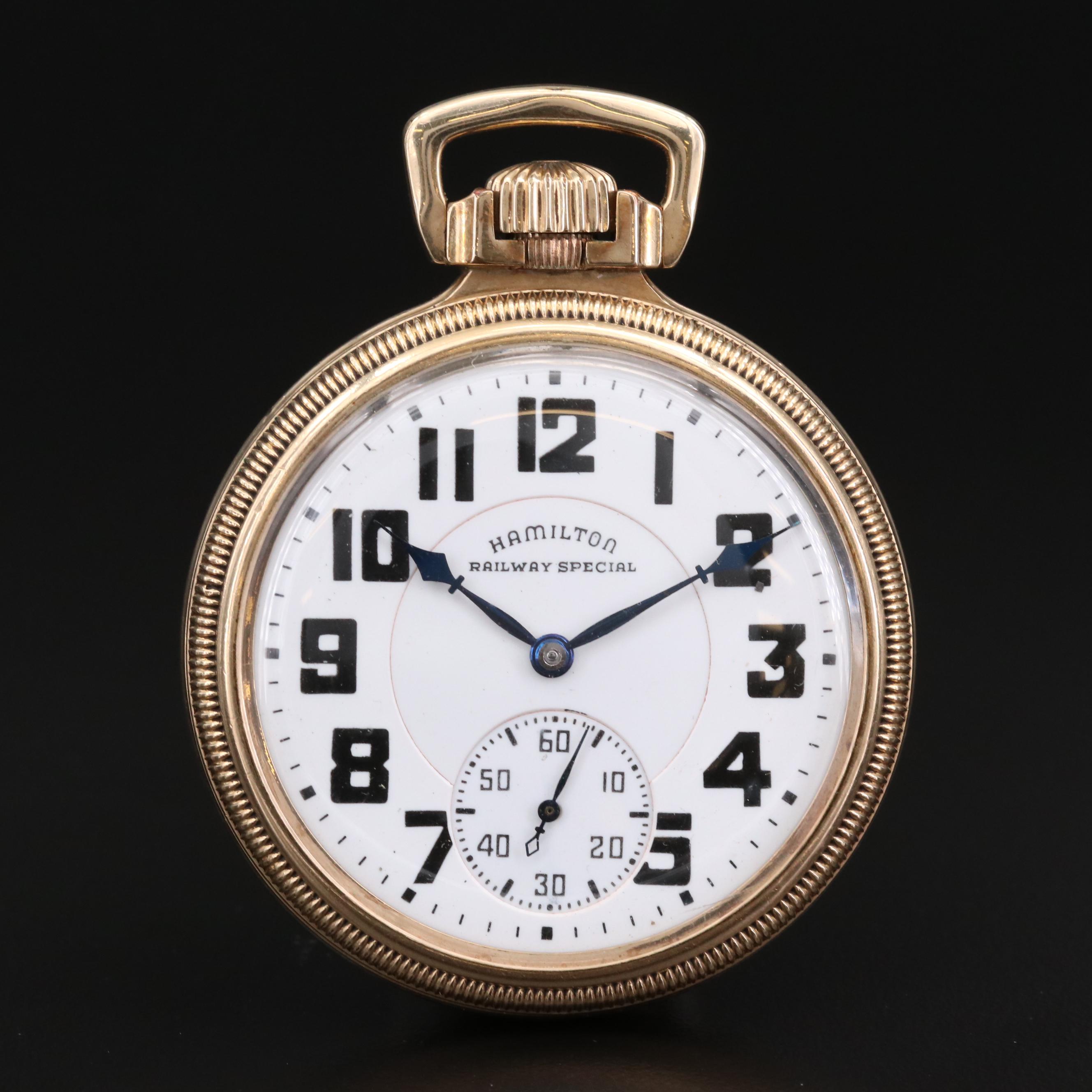 1943 Hamilton Railway Special Pocket Watch EBTH