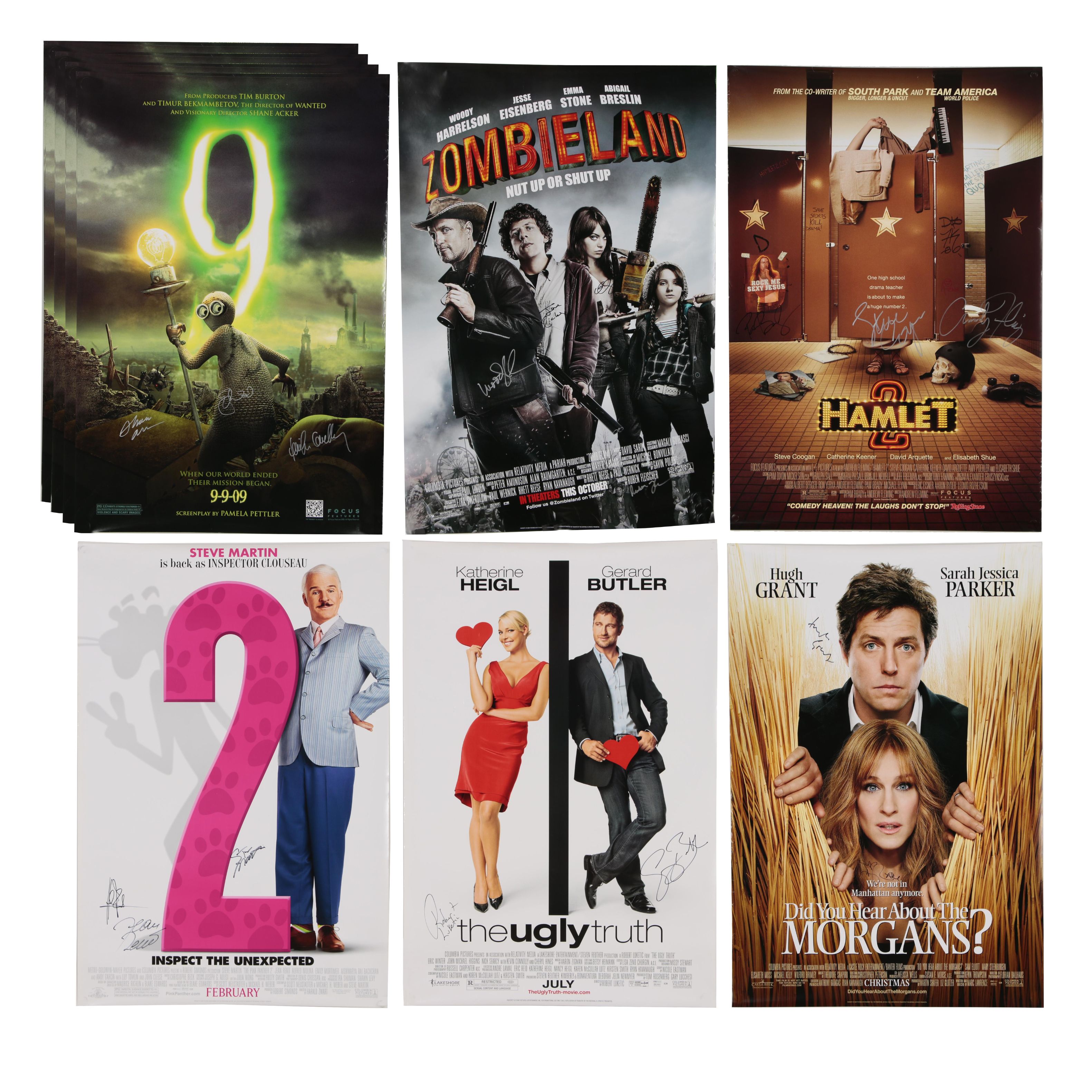 Theatrical Release Posters with Autographs, Including "Zombieland" EBTH