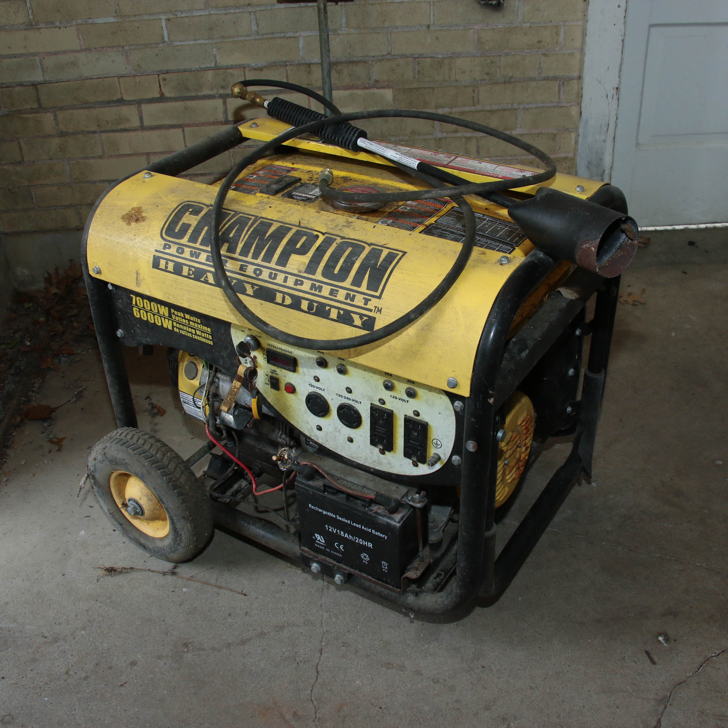 Champion 6000 GasPowered Portable Generator EBTH