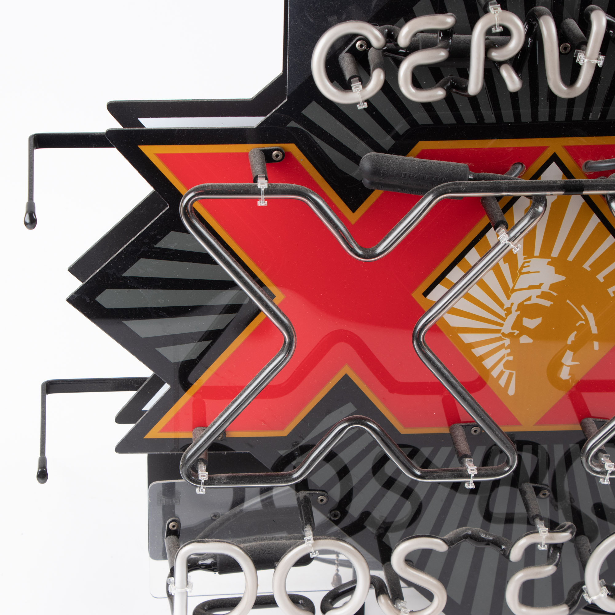 Dos Equis Neon Beer Advertising Sign by Mt. Vernon Neon Sign Company EBTH