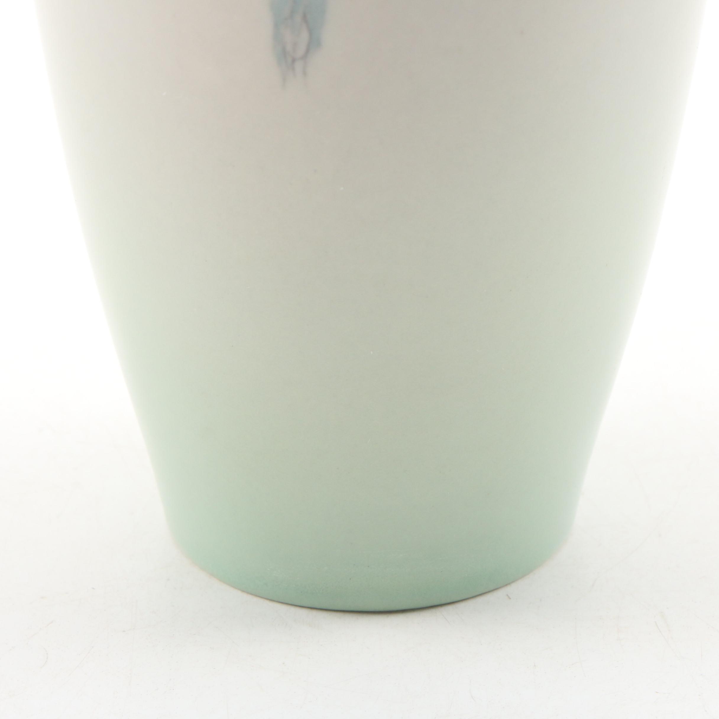 Edward Diers Rookwood Pottery Vellum Glaze Vase, 1927 EBTH