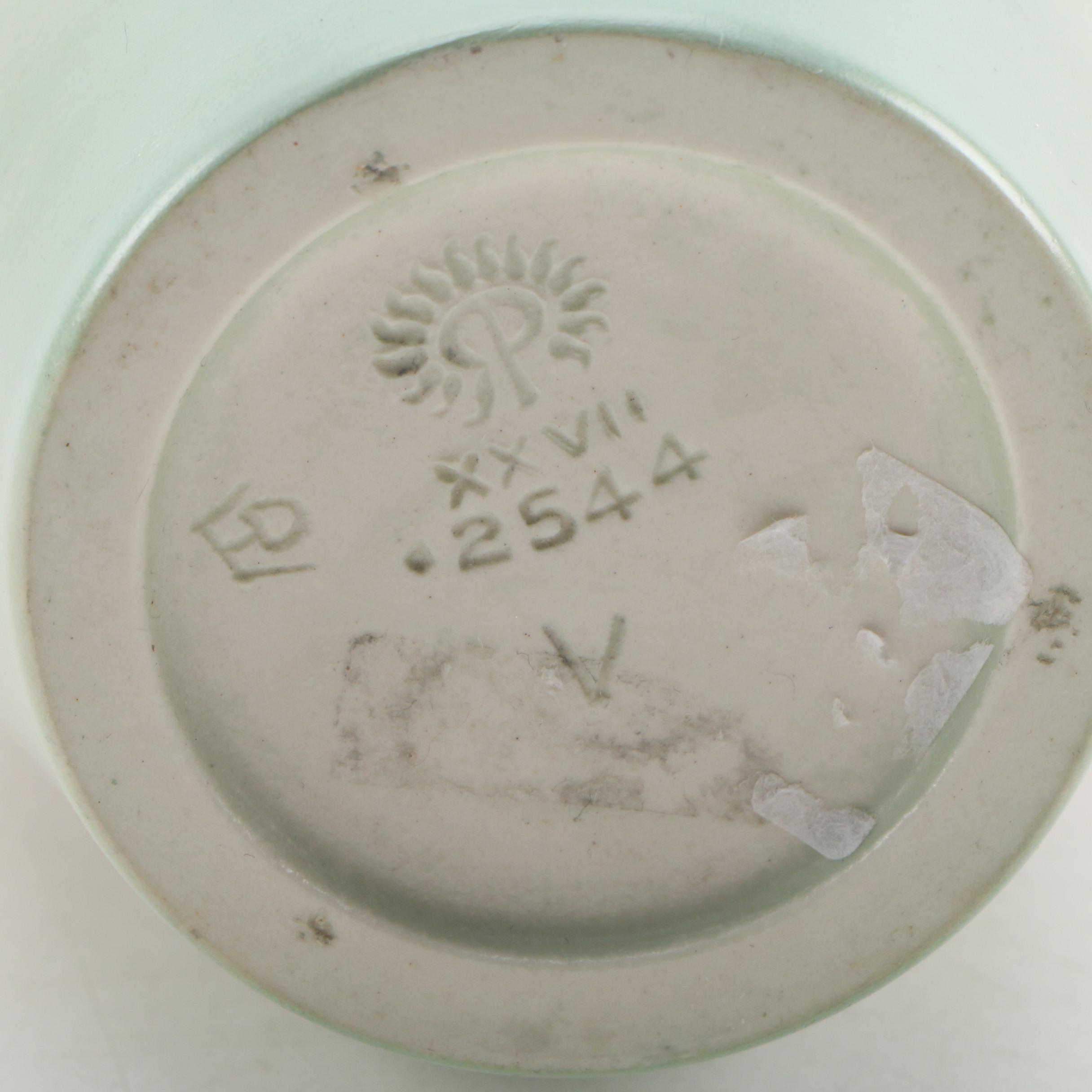 Edward Diers Rookwood Pottery Vellum Glaze Vase, 1927 EBTH