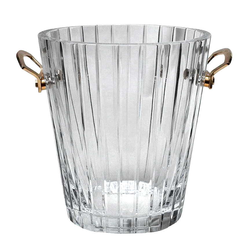 Baccarat Crystal "Harmonie" Champagne Bucket with Handles EBTH