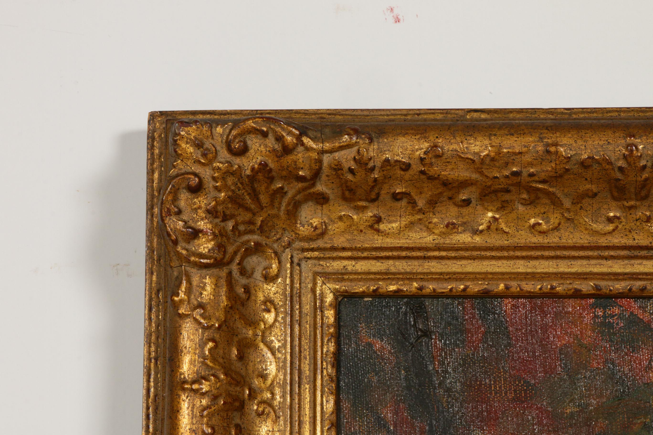 Frances H. McKay Village Scene Oil Painting EBTH