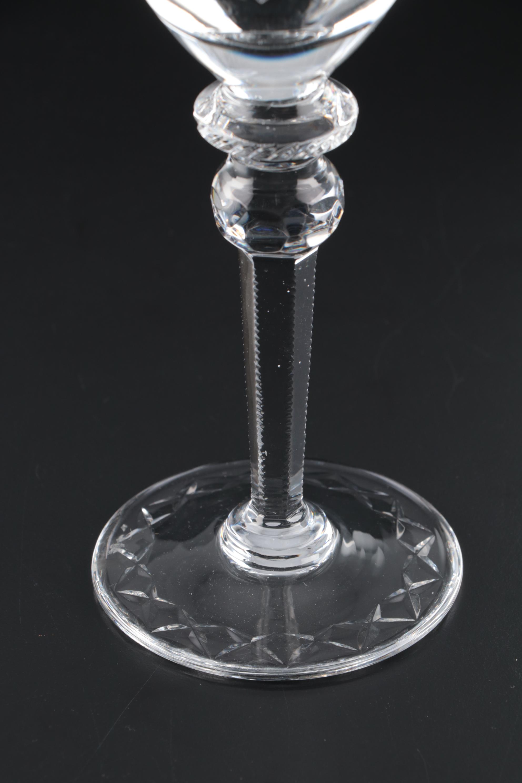 Rogaska "Gallia" Lead Crystal Water Goblets, 1969 2015 EBTH