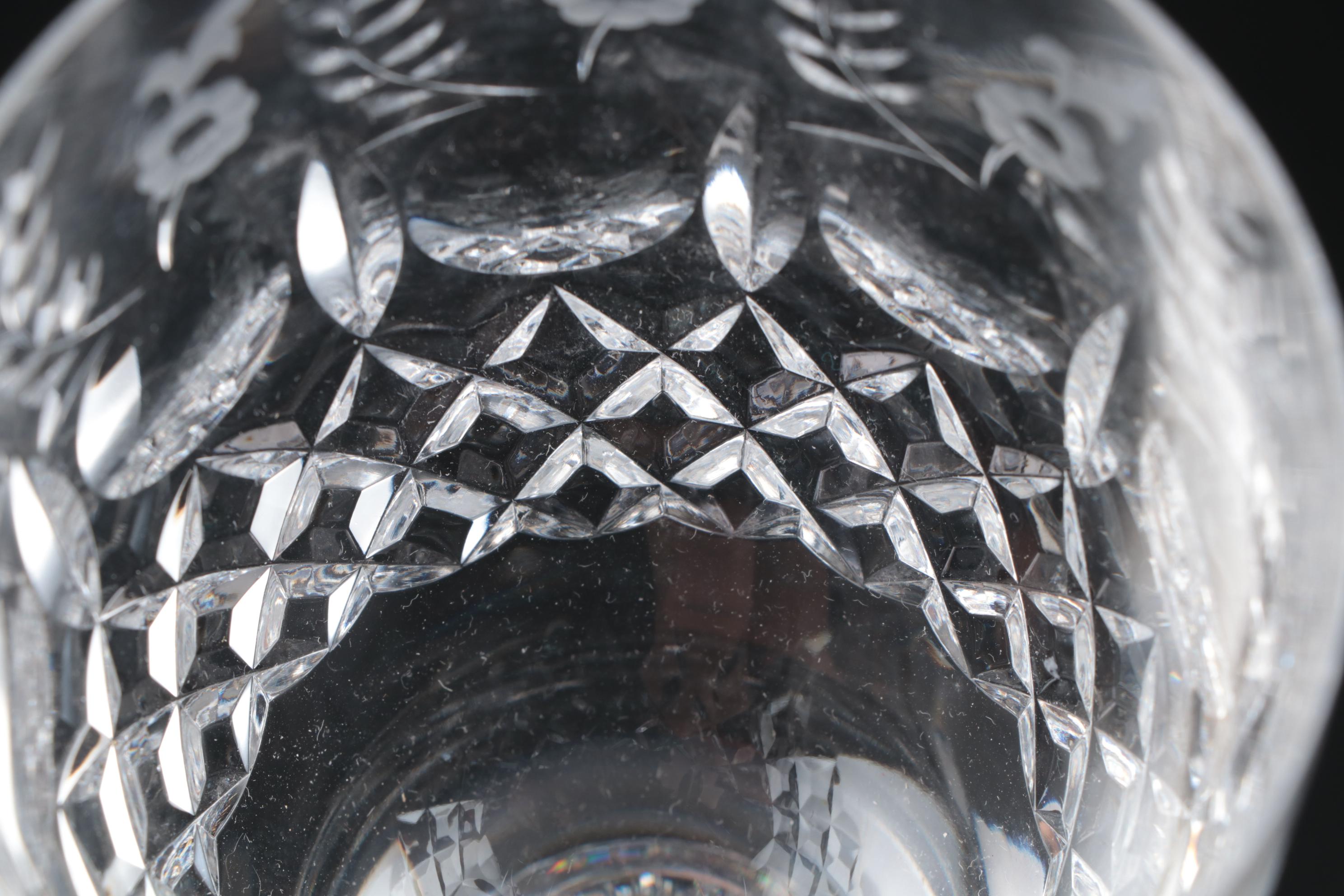 Rogaska "Gallia" Lead Crystal Water Goblets, 1969 2015 EBTH