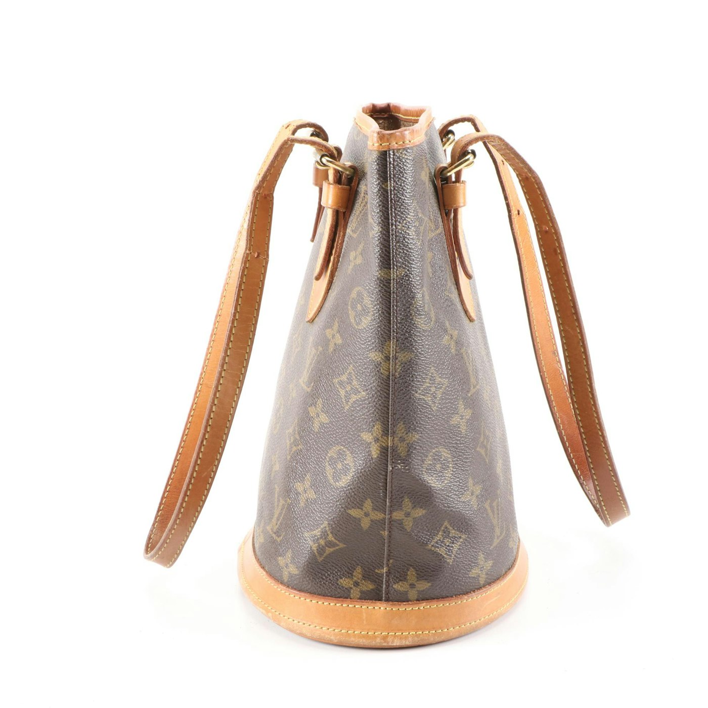 Louis Vuitton Bucket Bag in Monogram Canvas and Vachetta Leather | EBTH