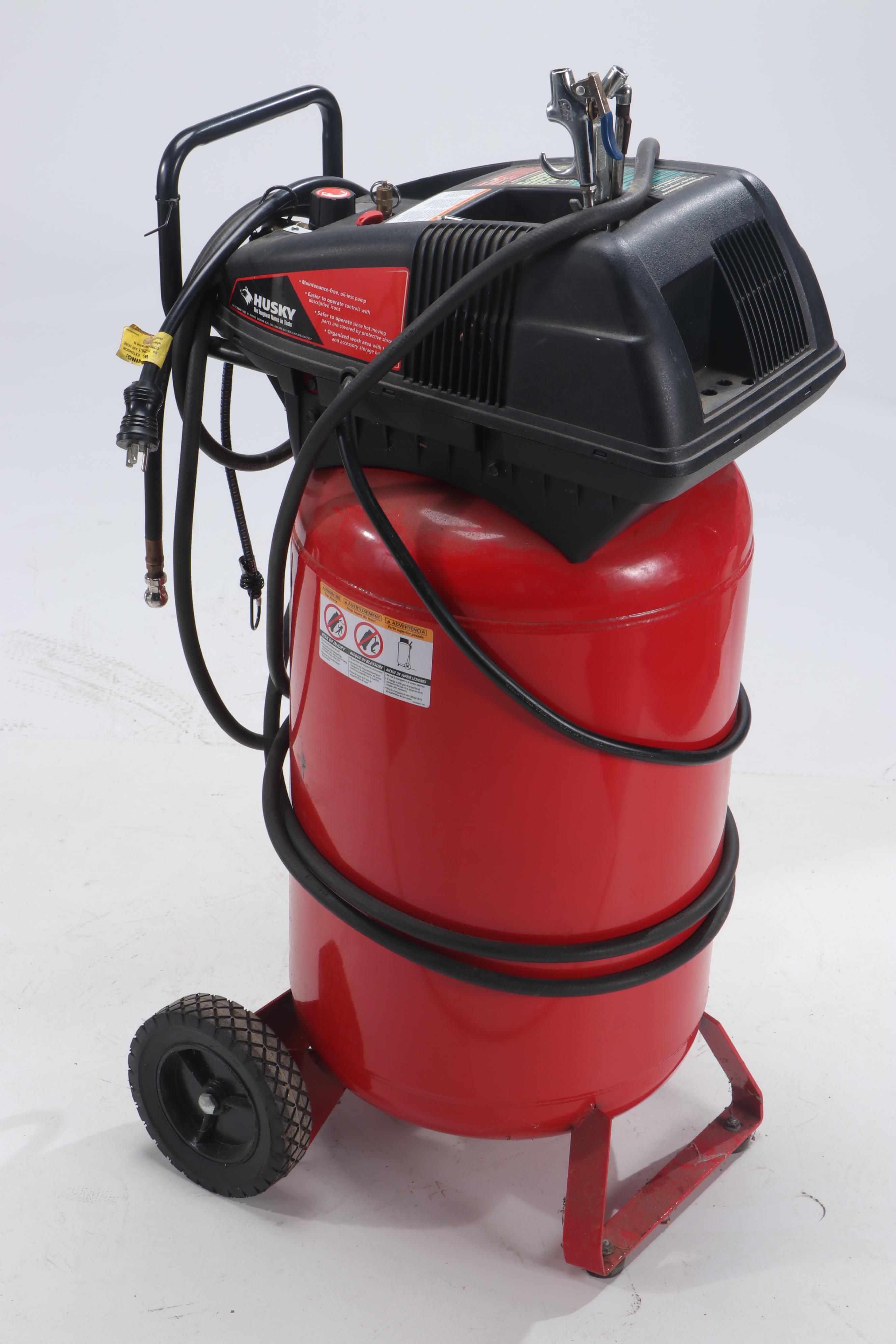 Husky Model WL660501AJ Portable Air Compressor EBTH
