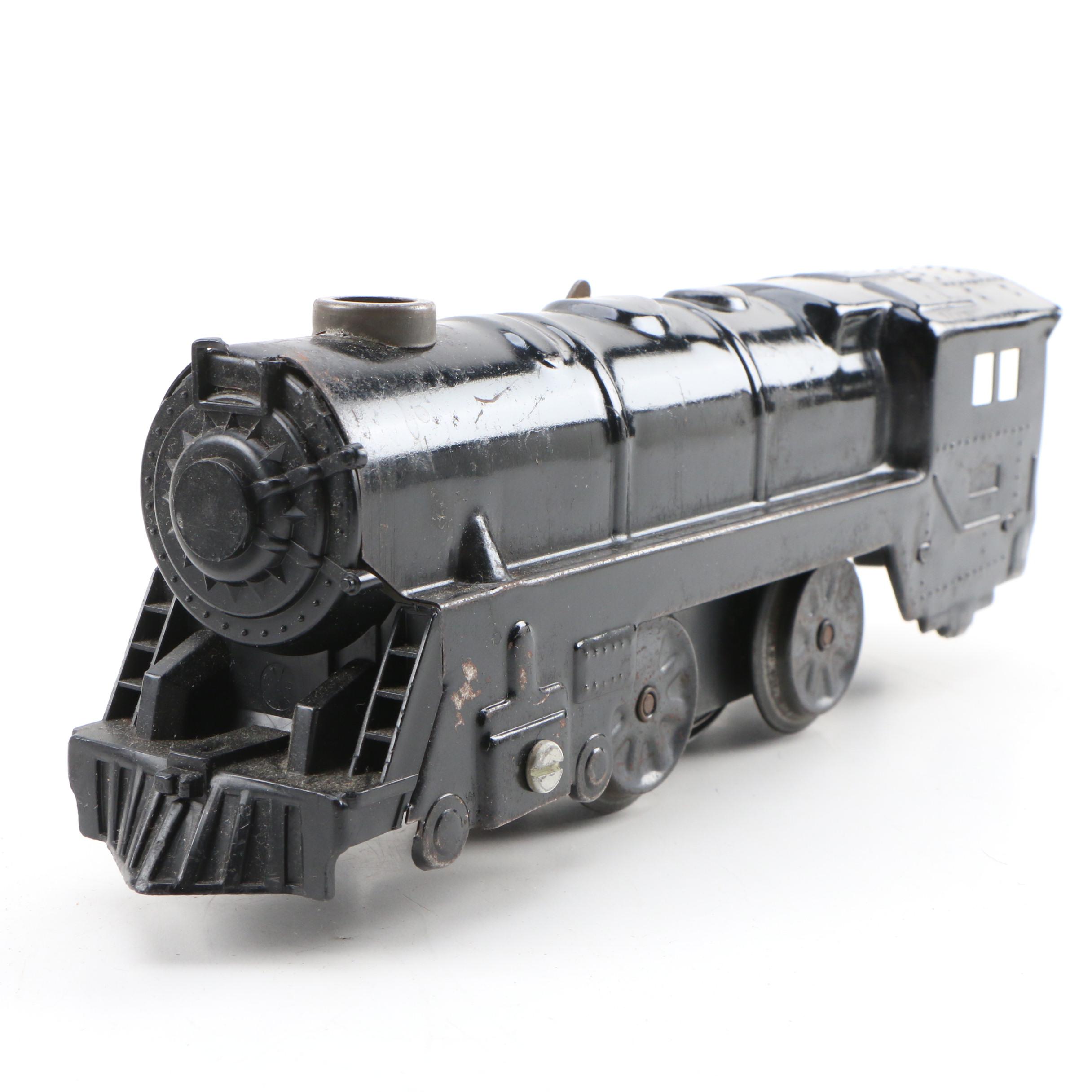 Lionel Metal and Tin Train Cars Including Shell Oil, Mid20th Century