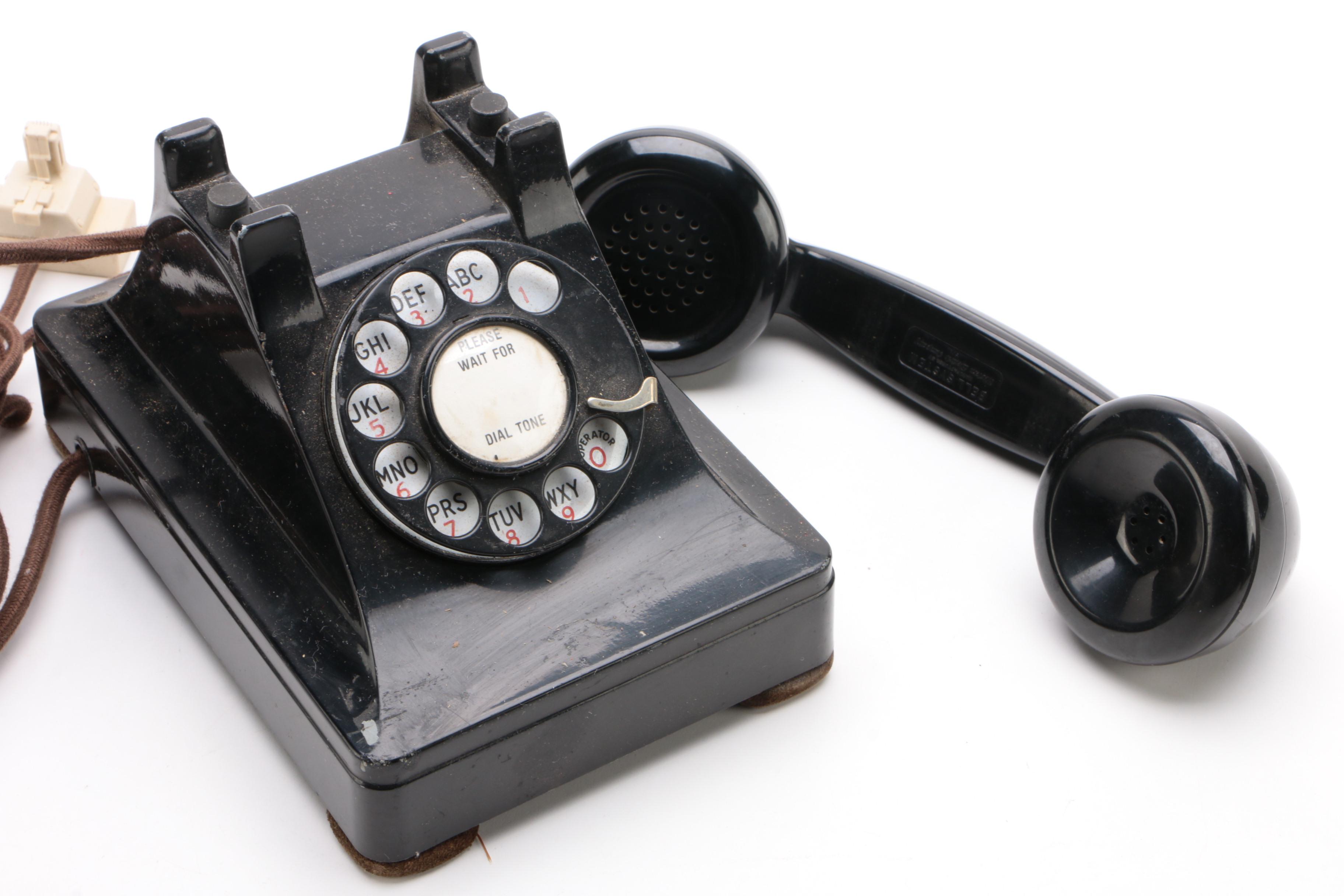 Western Electric Bell System Rotary Dial Telephones, MidCentury EBTH