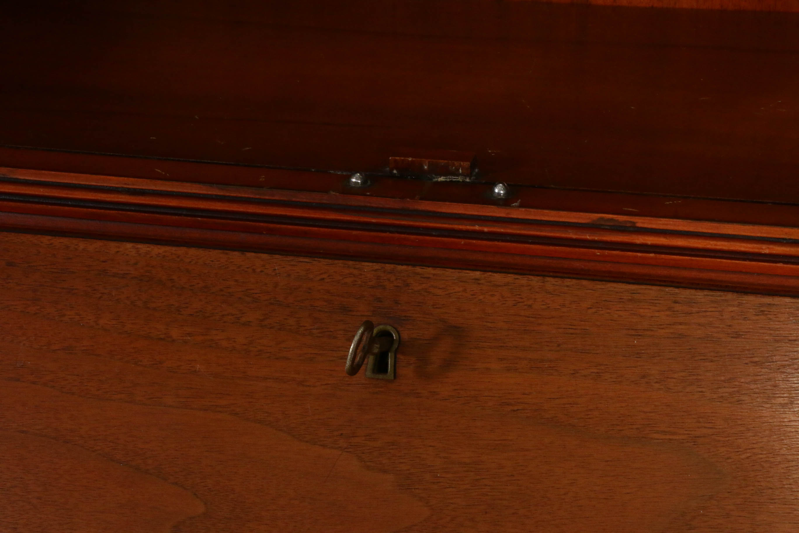 Flint & Horner Co. Federal Style Mahogany Secretary Bookcase EBTH