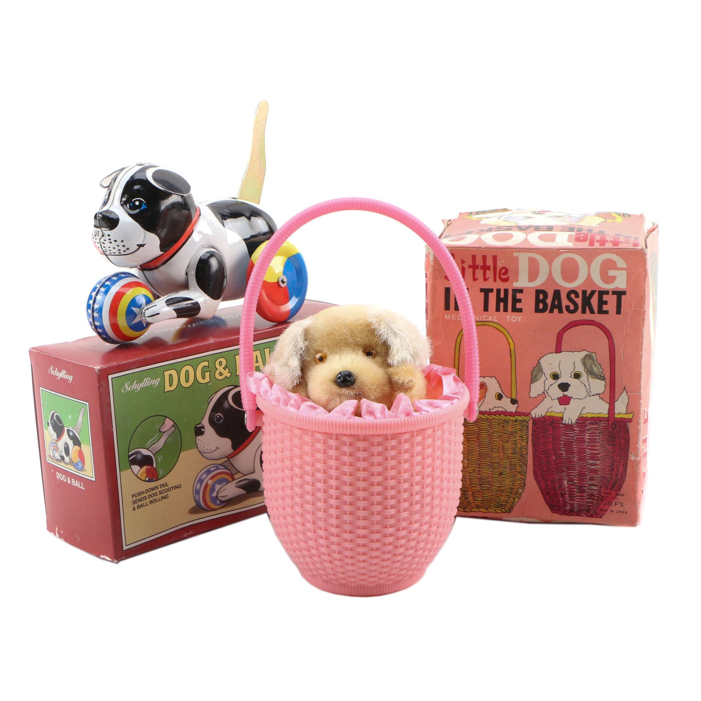 Mechanical DogThemed Toys, Mid20th Century EBTH