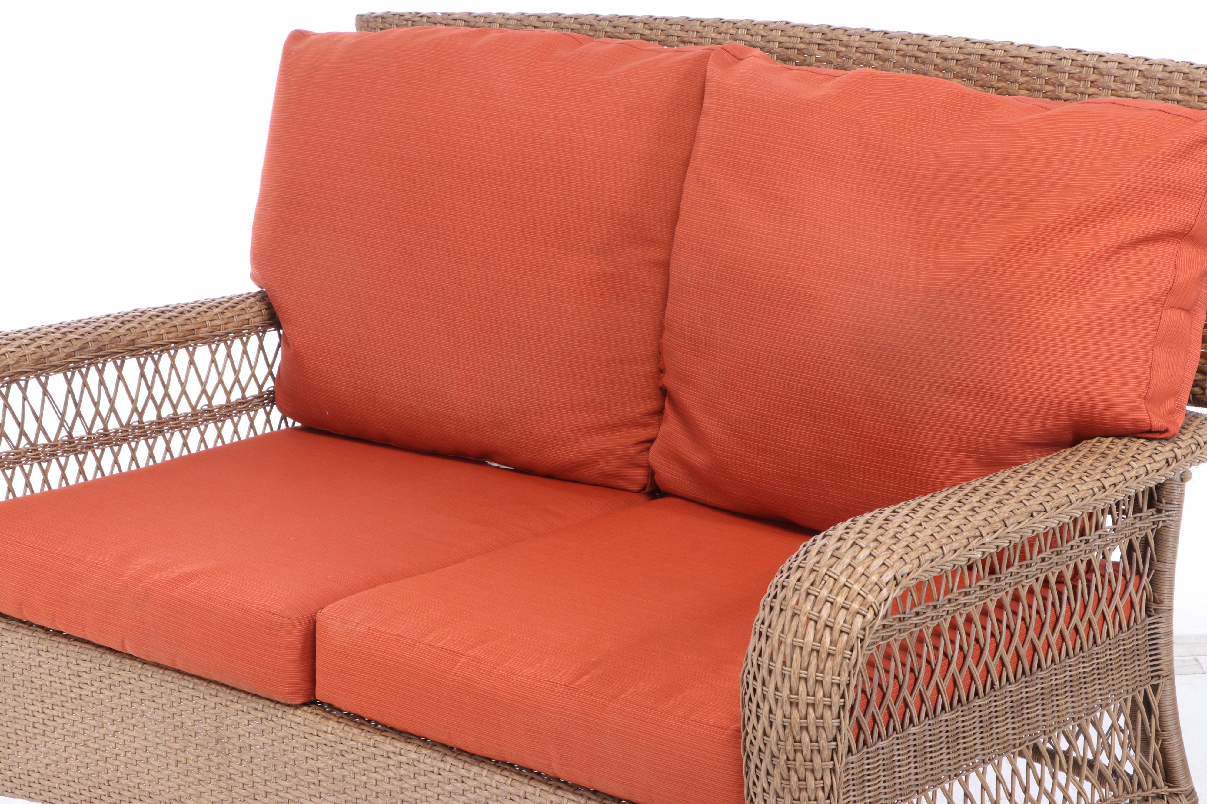 Martha Stewart Living AllWeather Wicker "Charlottetown" Patio