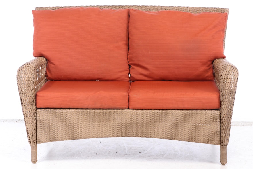 Martha Stewart Living All-Weather Wicker "Charlottetown ... Martha Stewart Living All-Weather Wicker "Charlottetown ... on Martha Living Wicker Patio Set id=42314