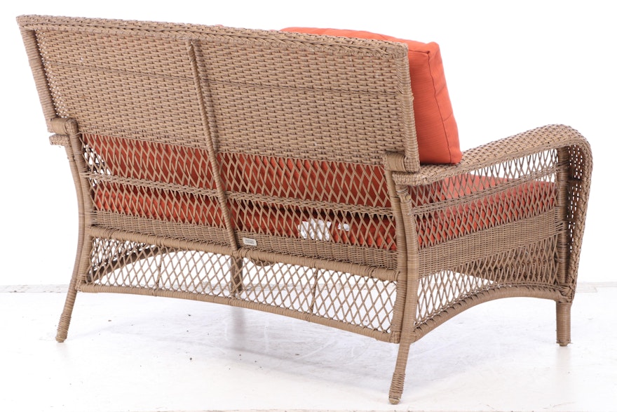 Martha Stewart Living All-Weather Wicker "Charlottetown ... Martha Stewart Living All-Weather Wicker "Charlottetown ... on Martha Living Wicker Patio Set id=97862