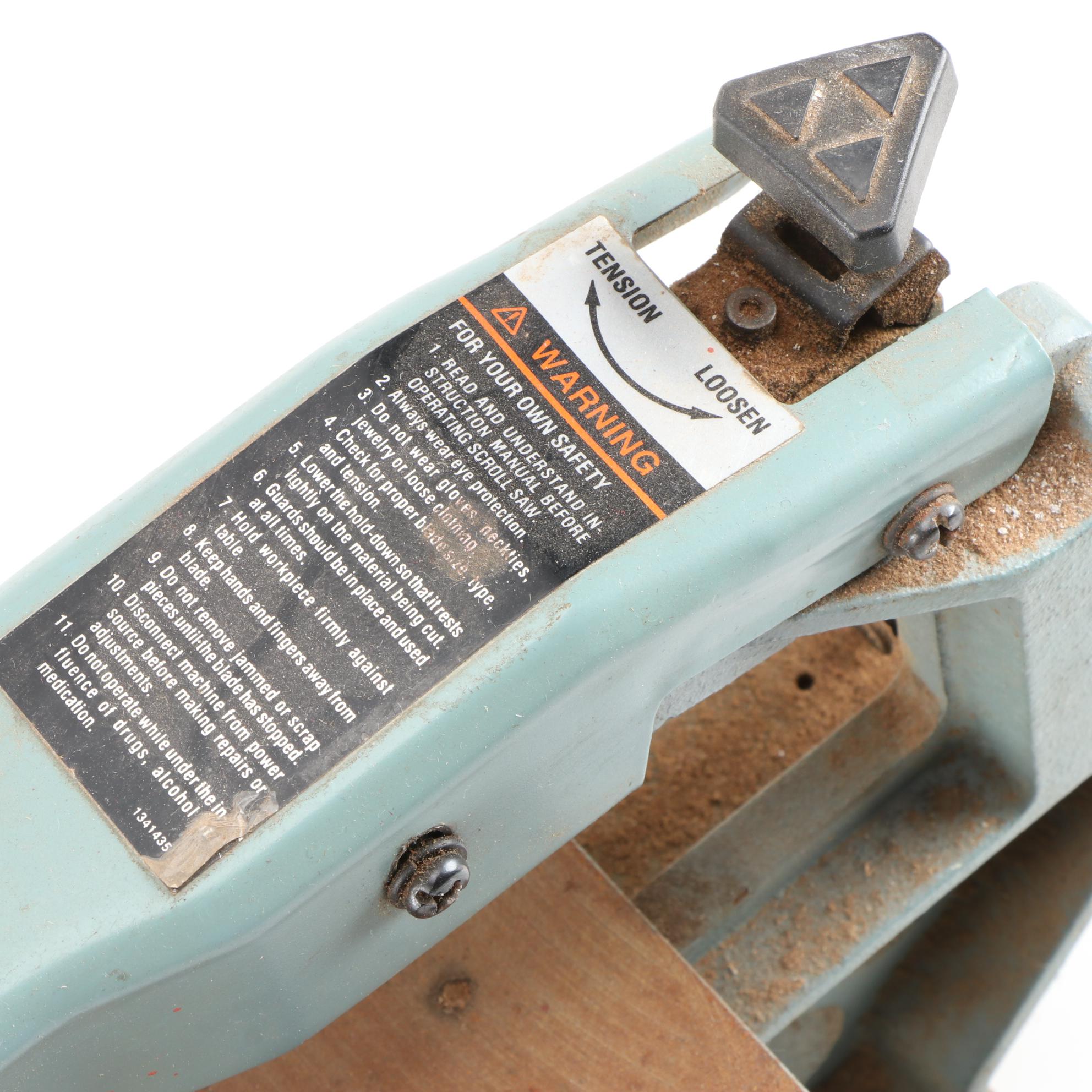 Delta 15" Scroll Electric Power Saw, Model No. 40150 EBTH