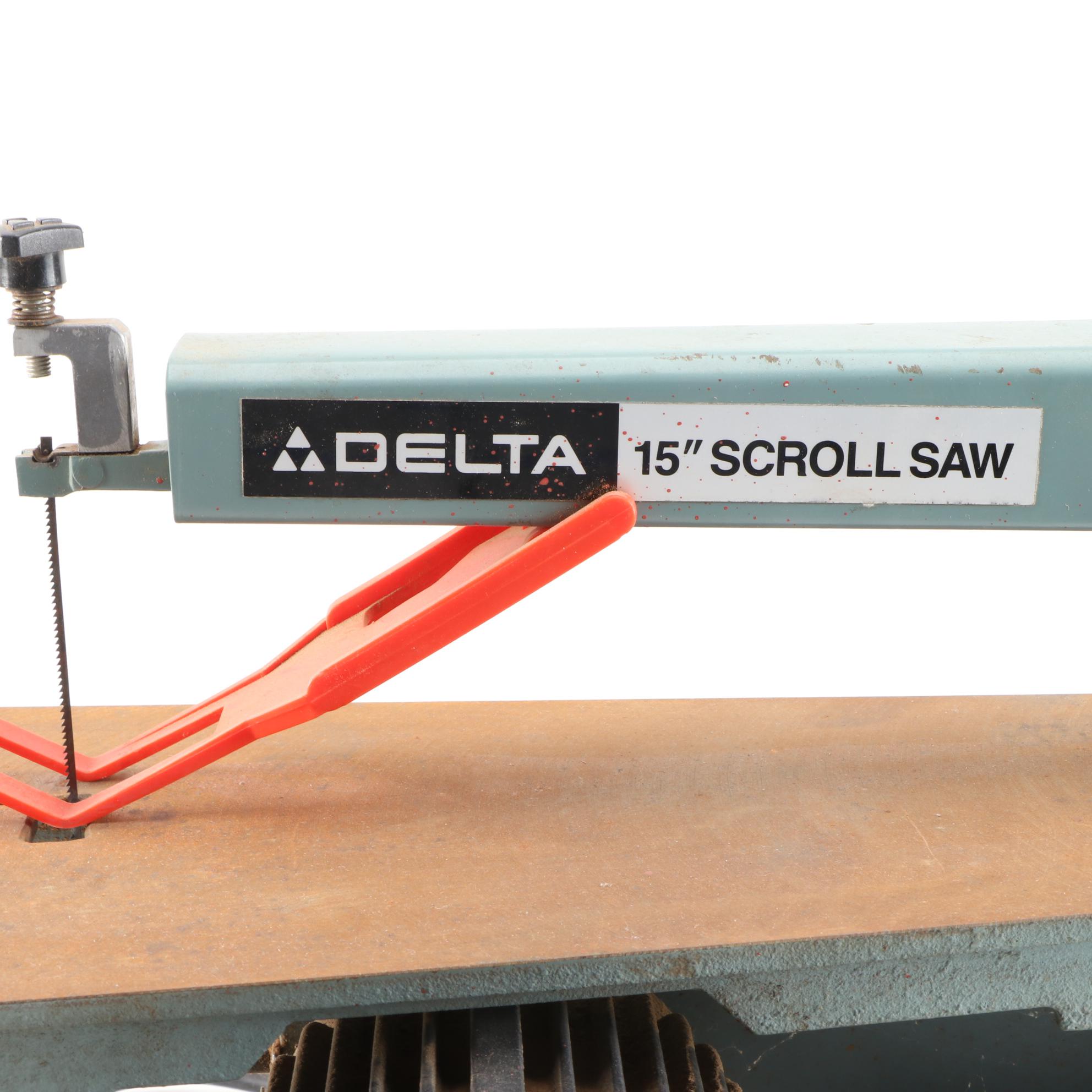 Delta 15" Scroll Electric Power Saw, Model No. 40150 EBTH