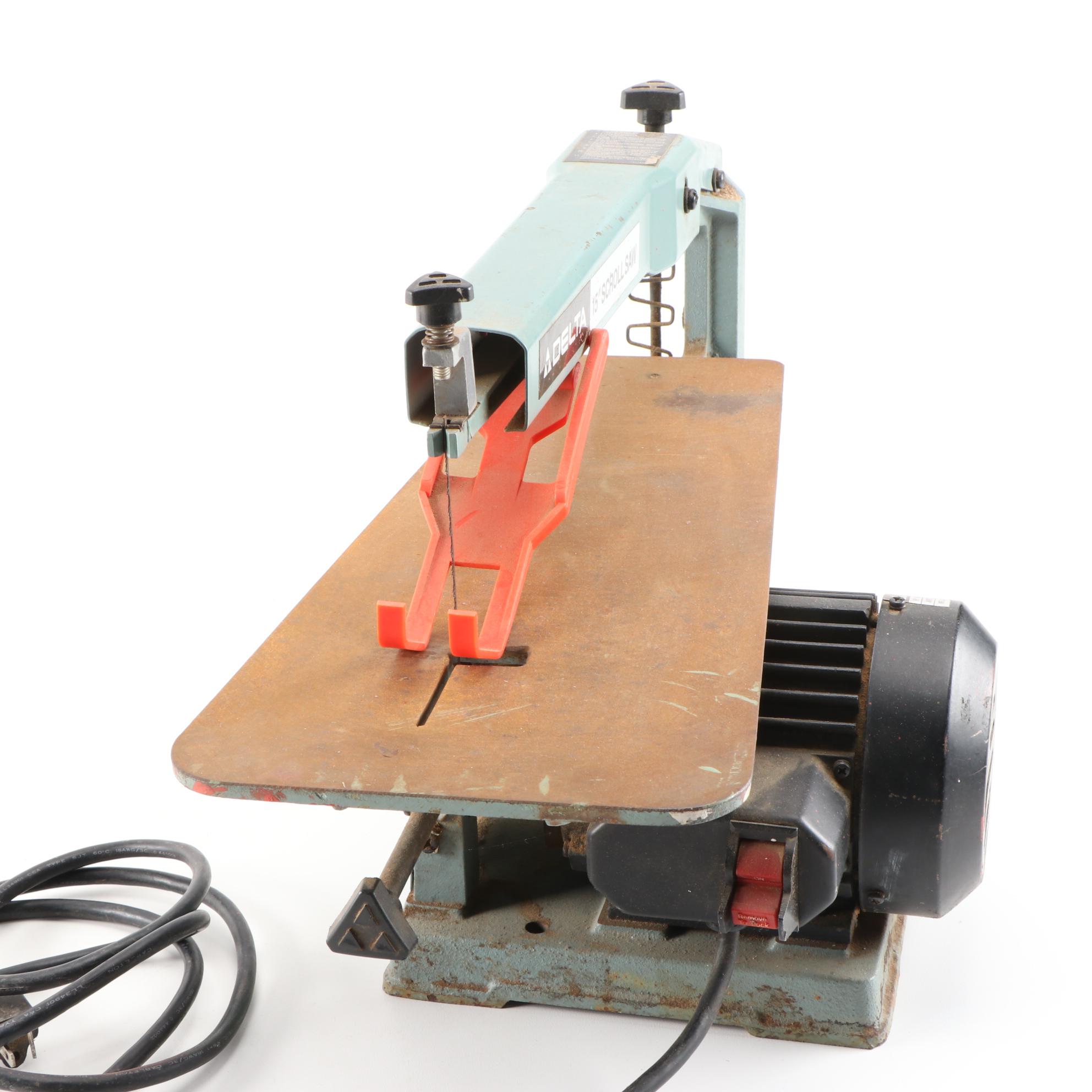 Delta 15" Scroll Electric Power Saw, Model No. 40150 EBTH