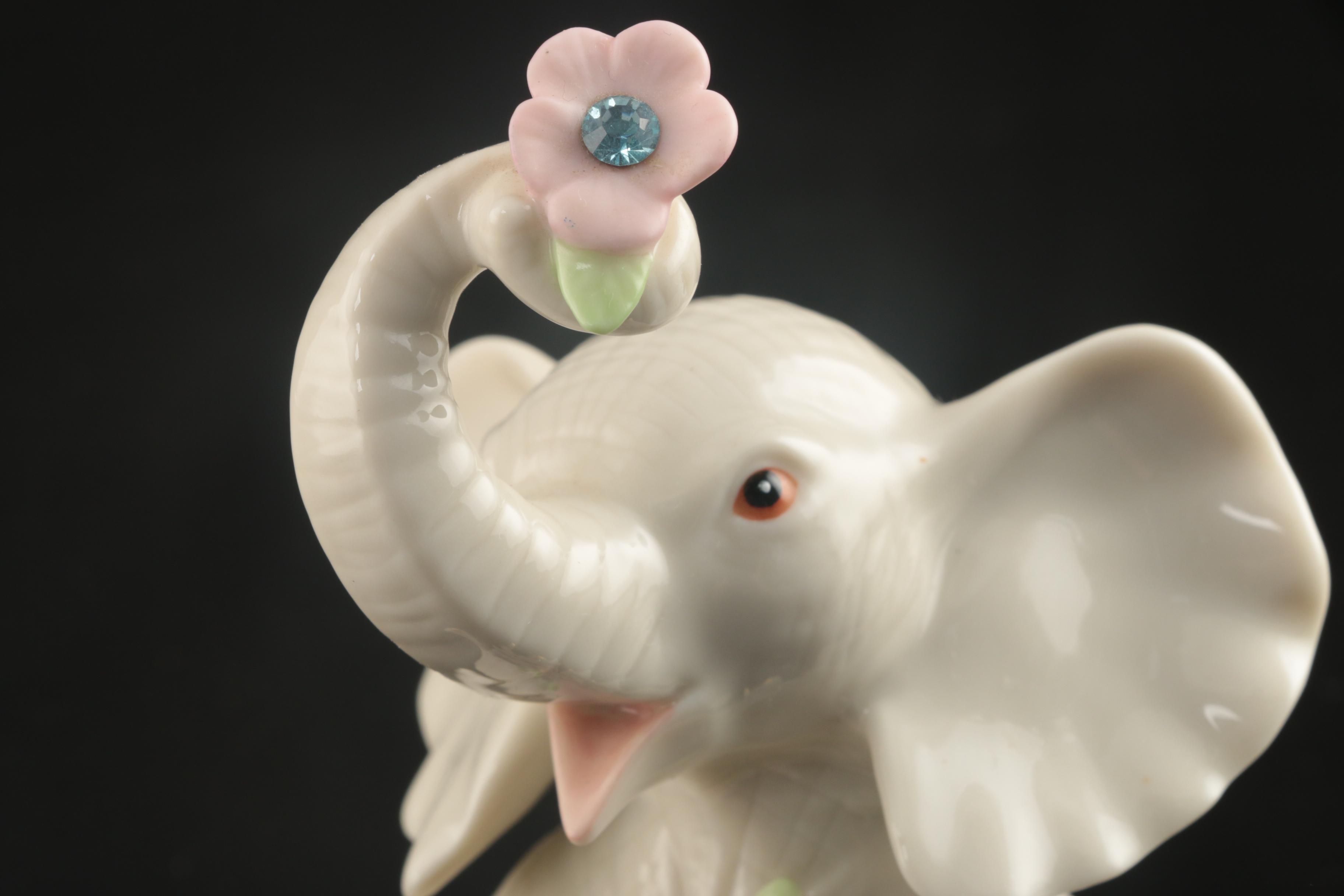 Lenox Porcelain Elephant Figurine EBTH