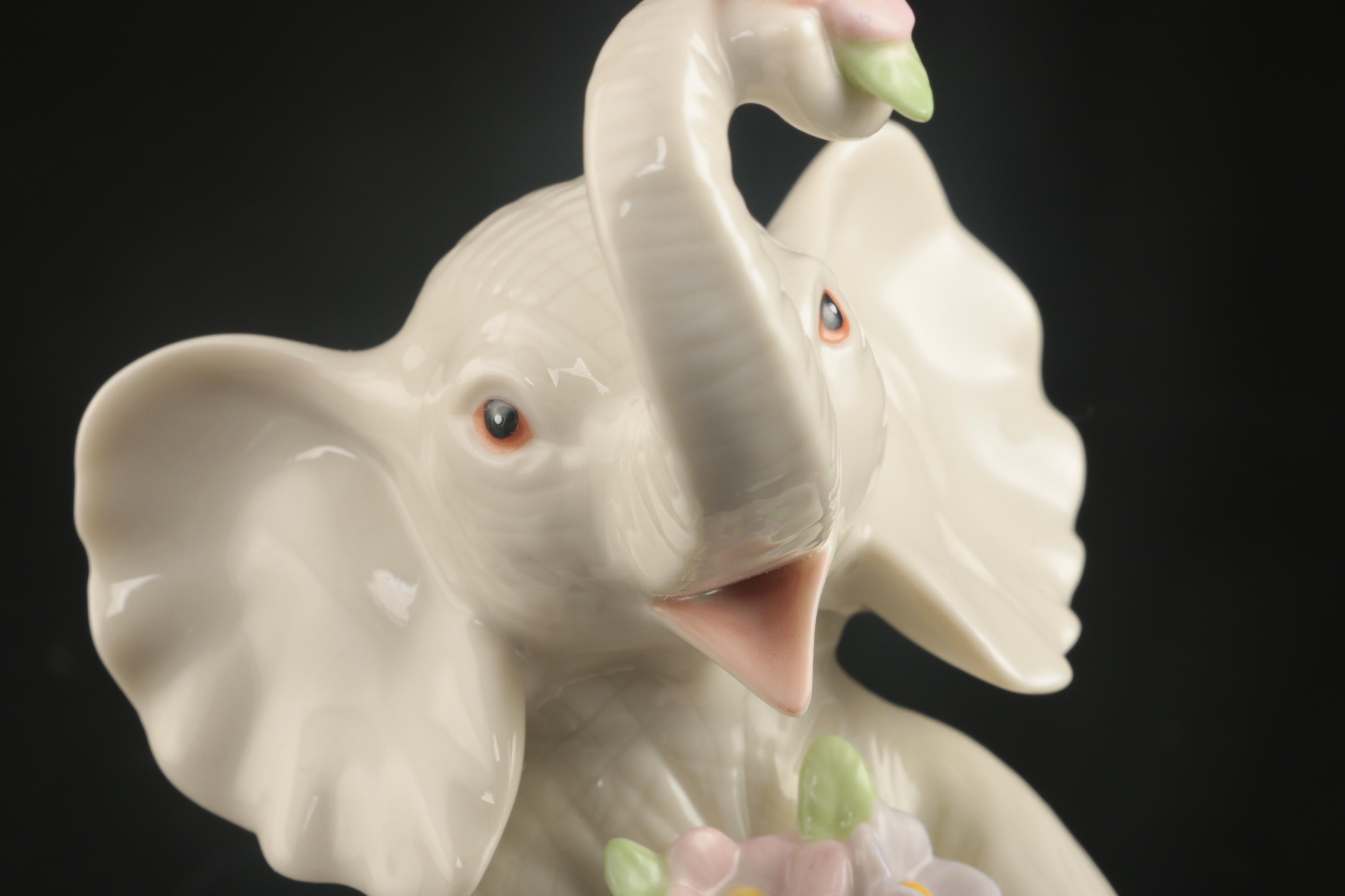 Lenox Porcelain Elephant Figurine EBTH