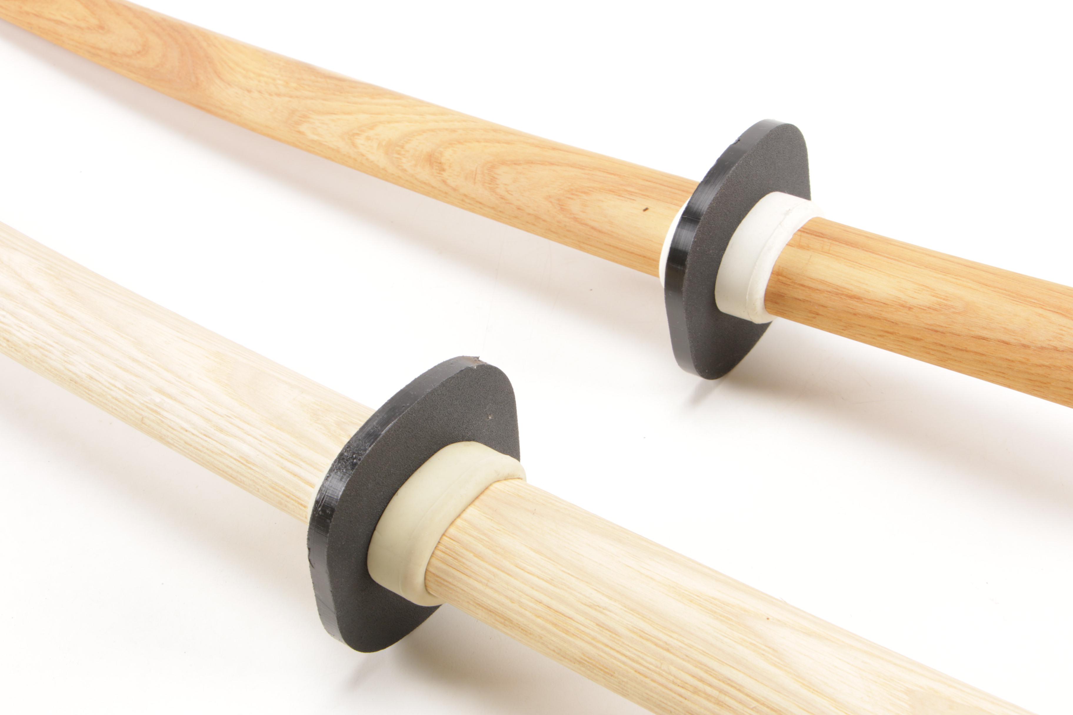 Japanese Style Wooden Bokken Practice Katana and Wakizashi EBTH
