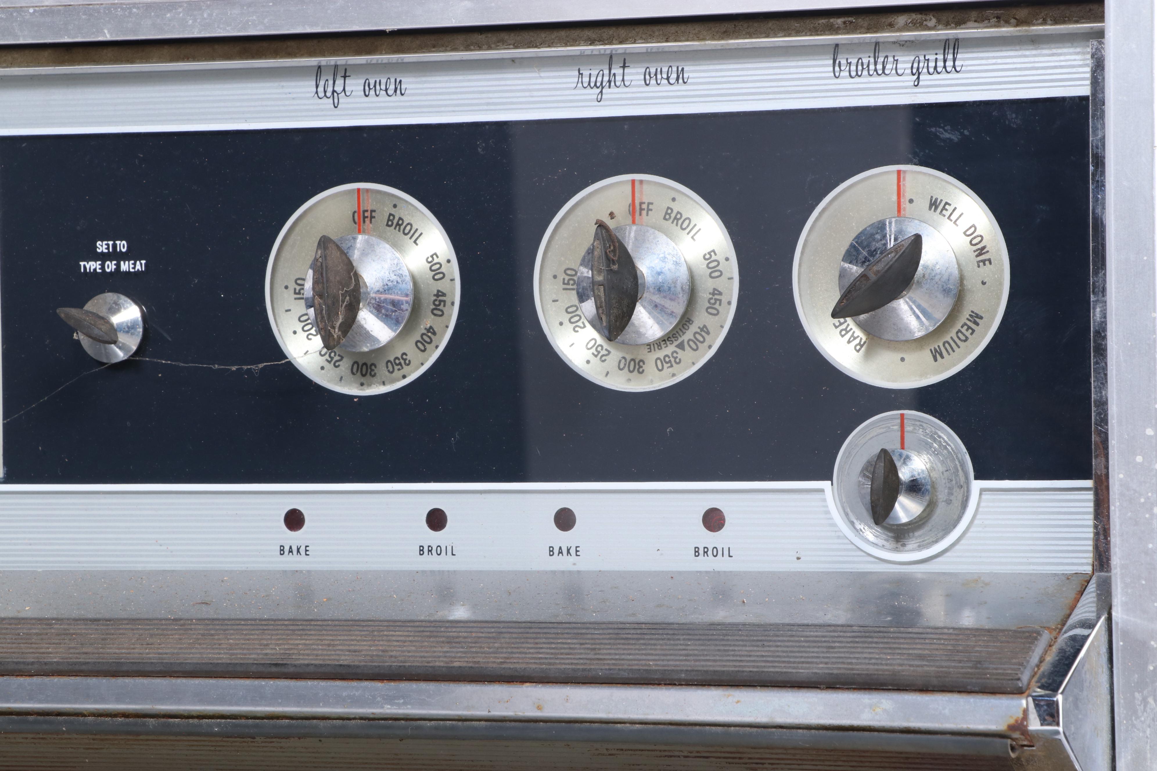 Frigidaire Custom Imperial Flair Electric Range Double Oven, 1960s EBTH