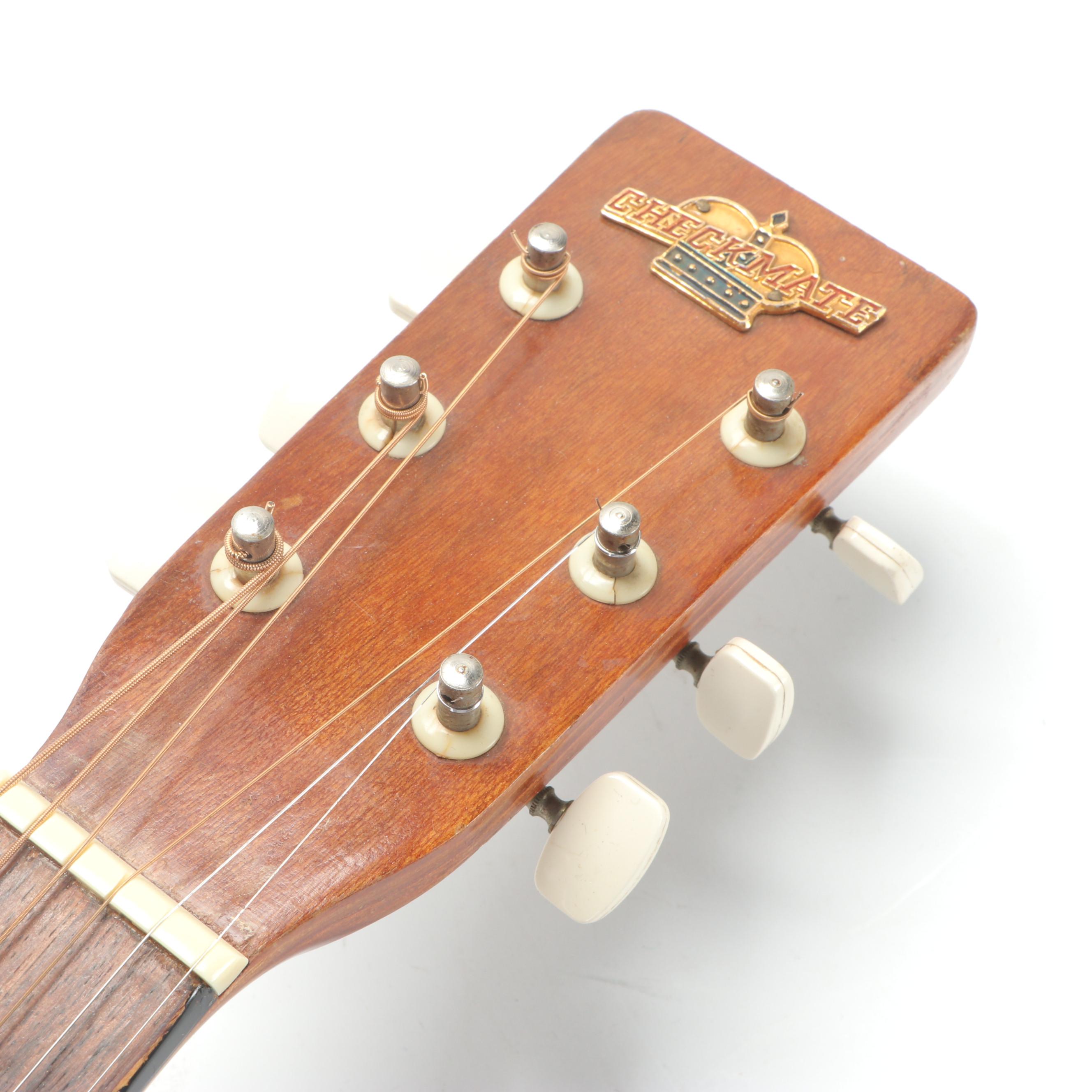 Checkmate G450 "Wildwood" Double Pickguard Acoustic Guitar EBTH