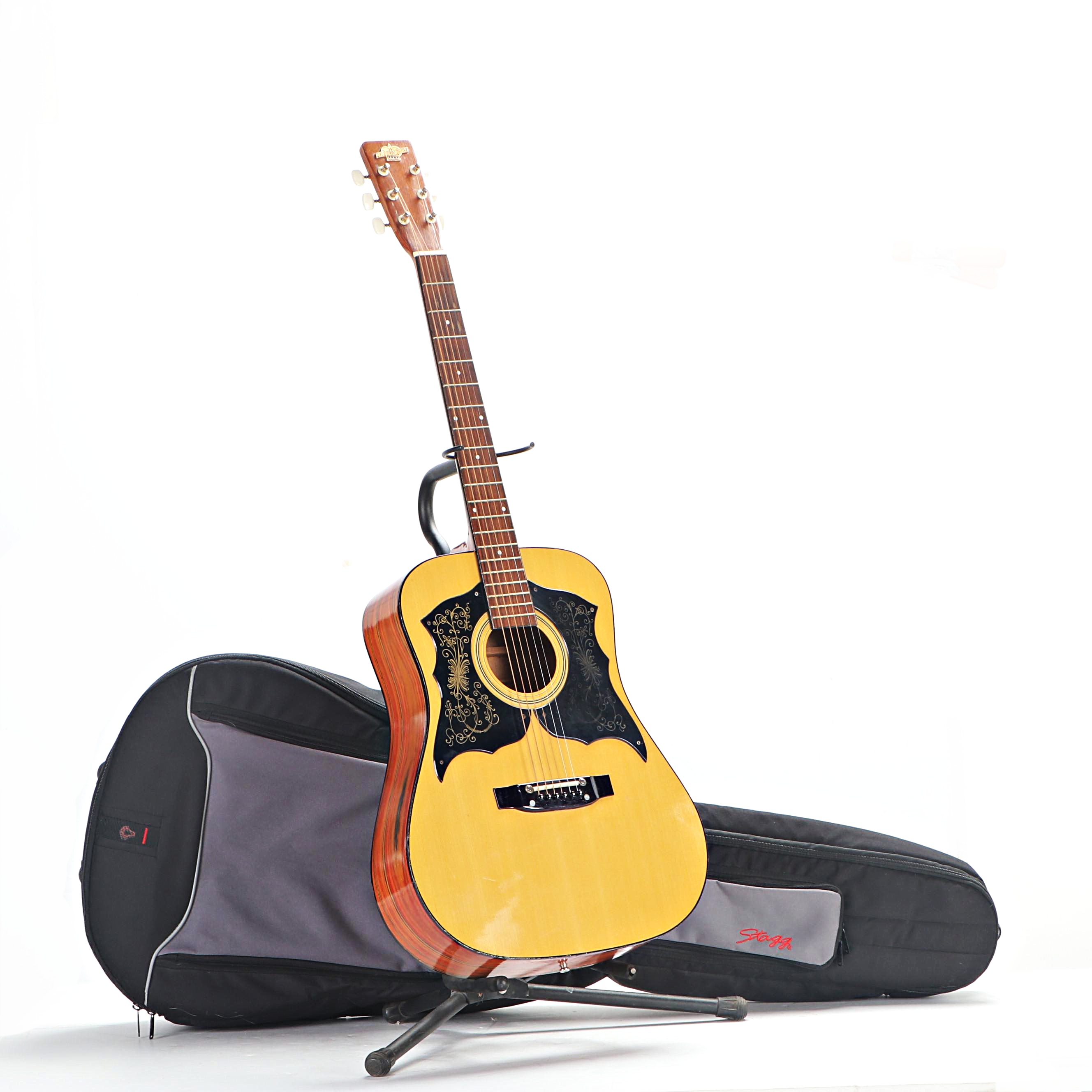 Checkmate G450 "Wildwood" Double Pickguard Acoustic Guitar EBTH