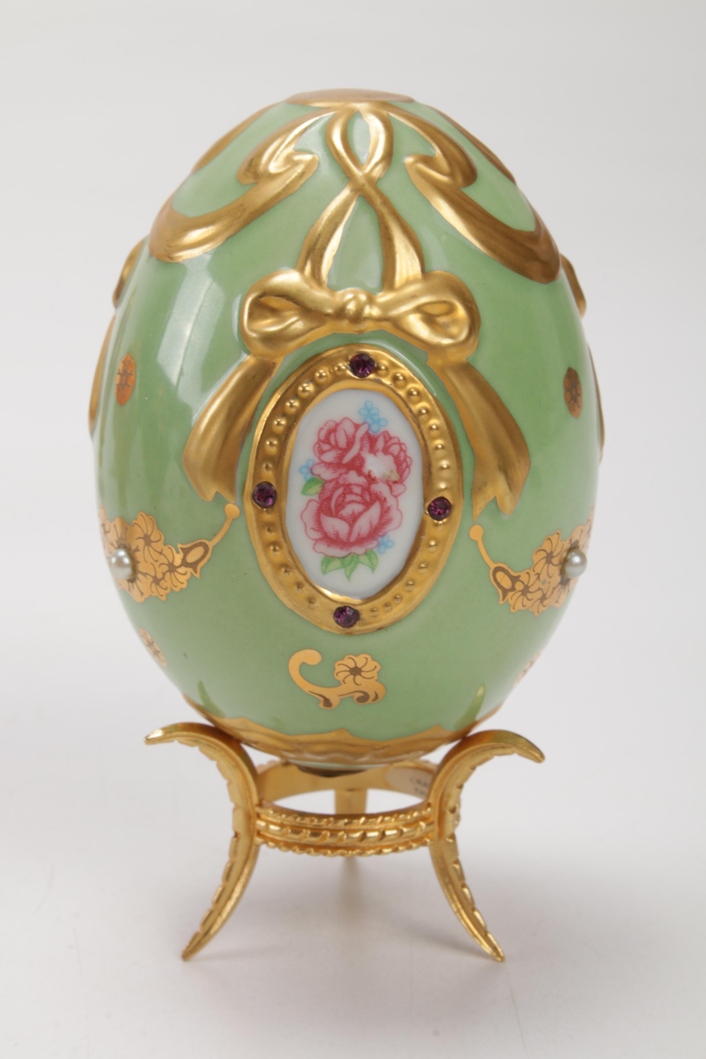 House of Fabergé 24K Imperial Jeweled Egg Collection by The Franklin