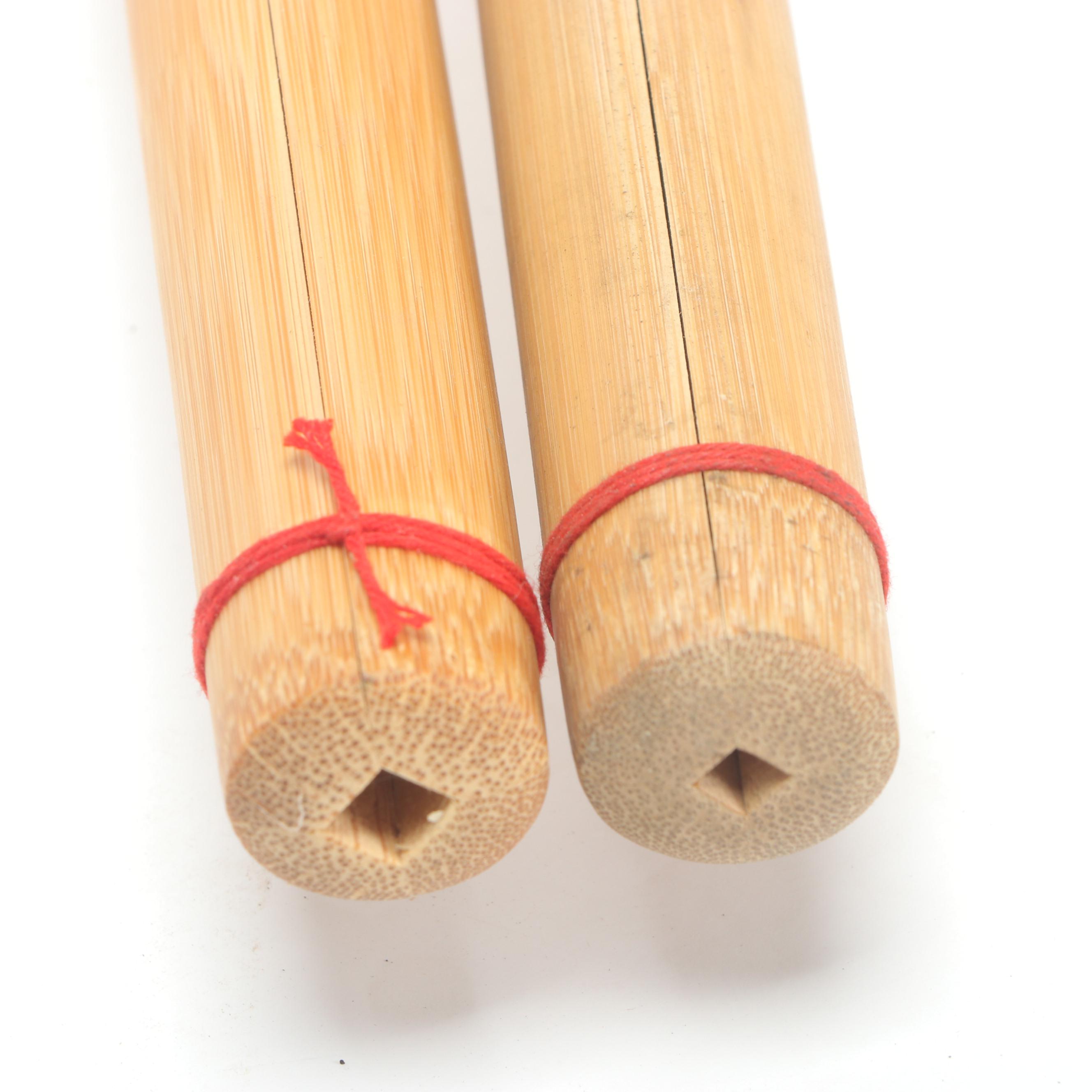 Chinese Bamboo Martial Arts or Battling Bo Staffs, Late 20th Century EBTH