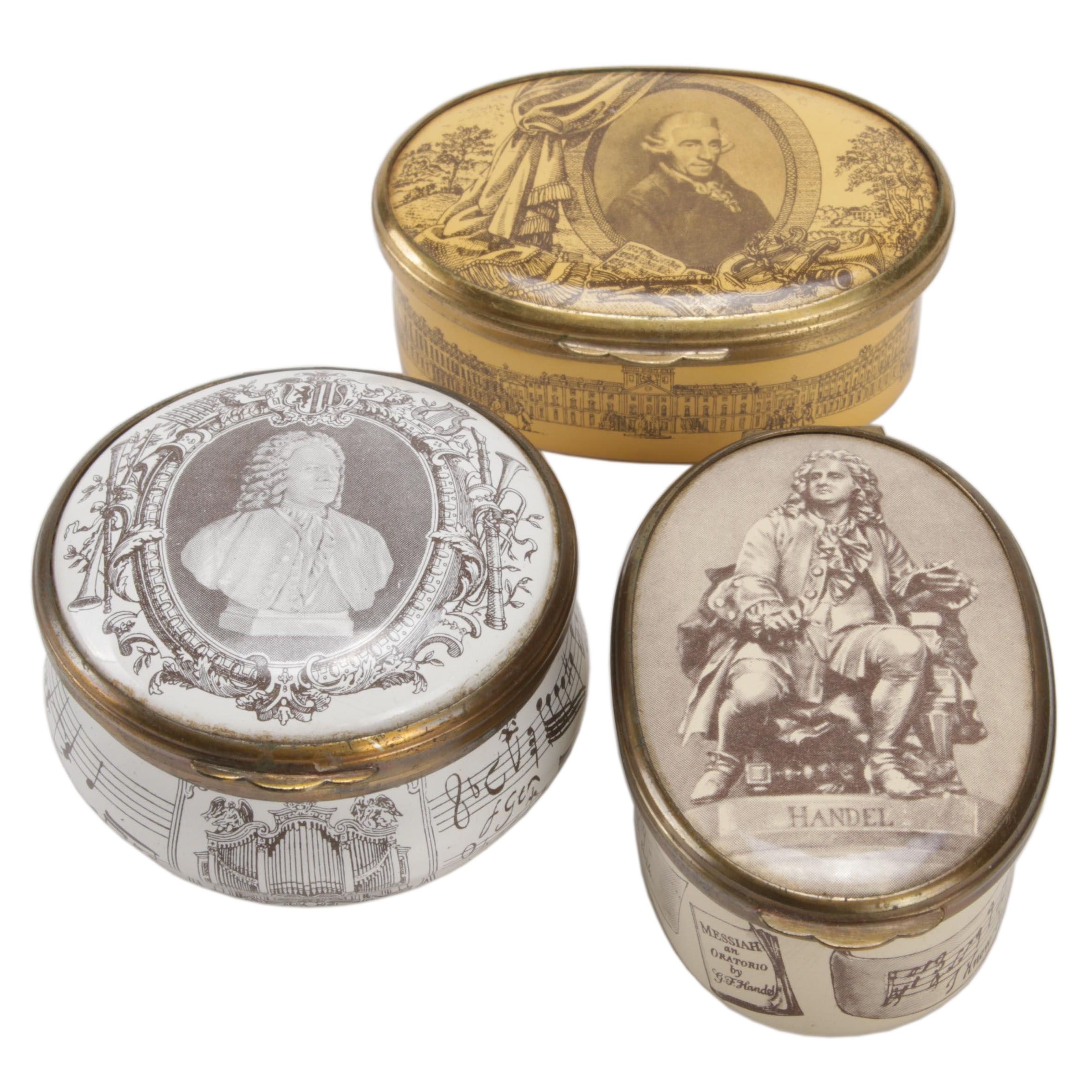 Bilston and Battersea for Cartier Limited Edition Composers Enamel