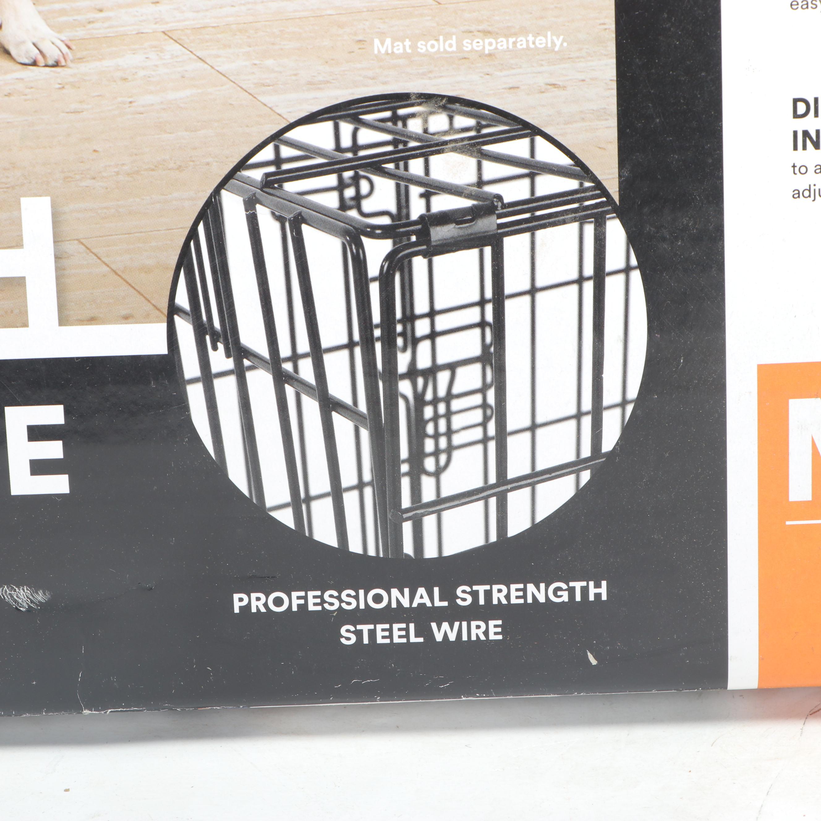 You & Me 2Door Metal Folding Dog Crate EBTH